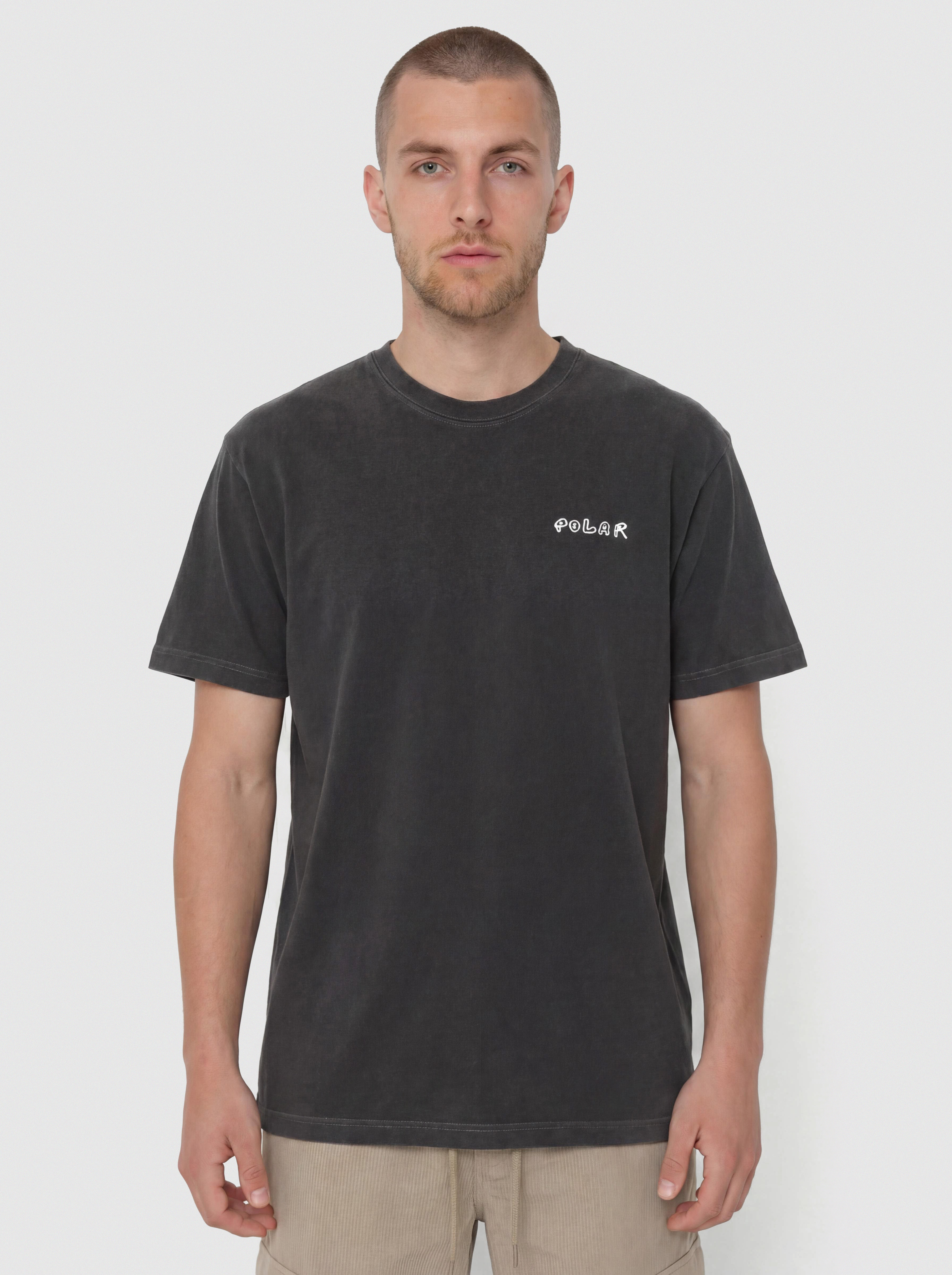 Polar Skate T-Shirt 2 Guys (silver black)