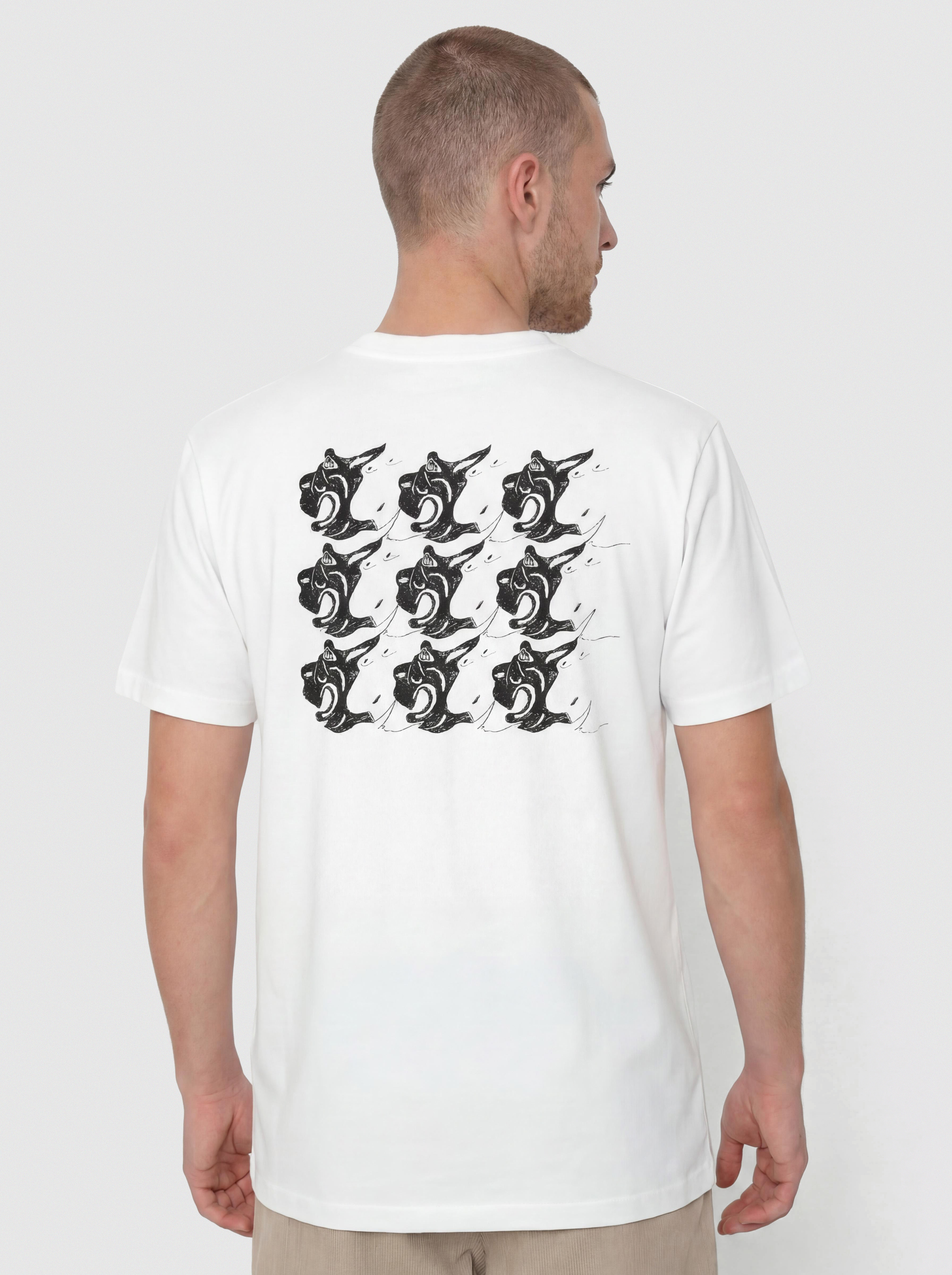 Polar Skate T-Shirt 2 Guys (white)