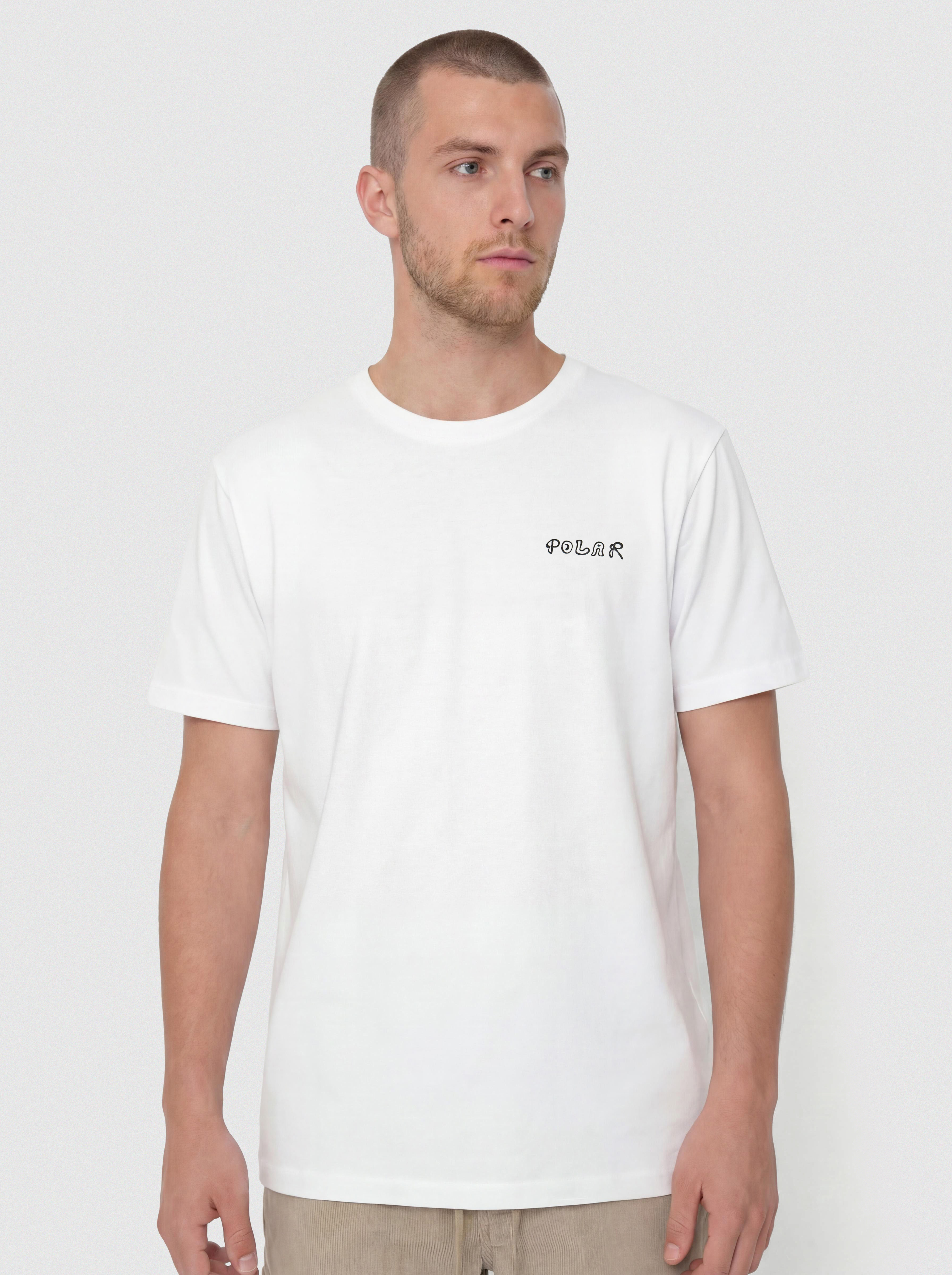 Polar Skate T-Shirt 2 Guys (white)