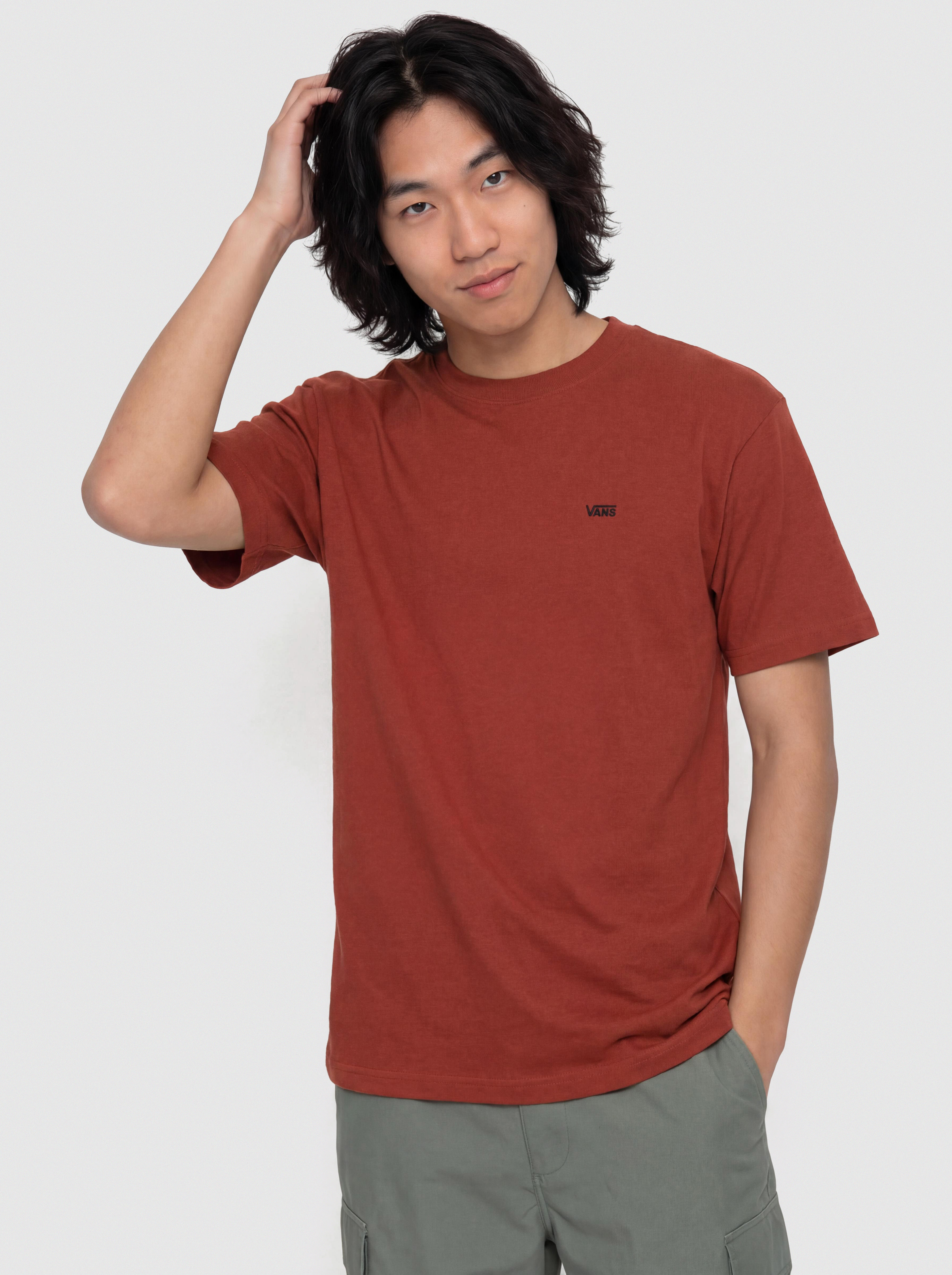 Vans T-Shirt Left Chest II Loose (poppy ember)