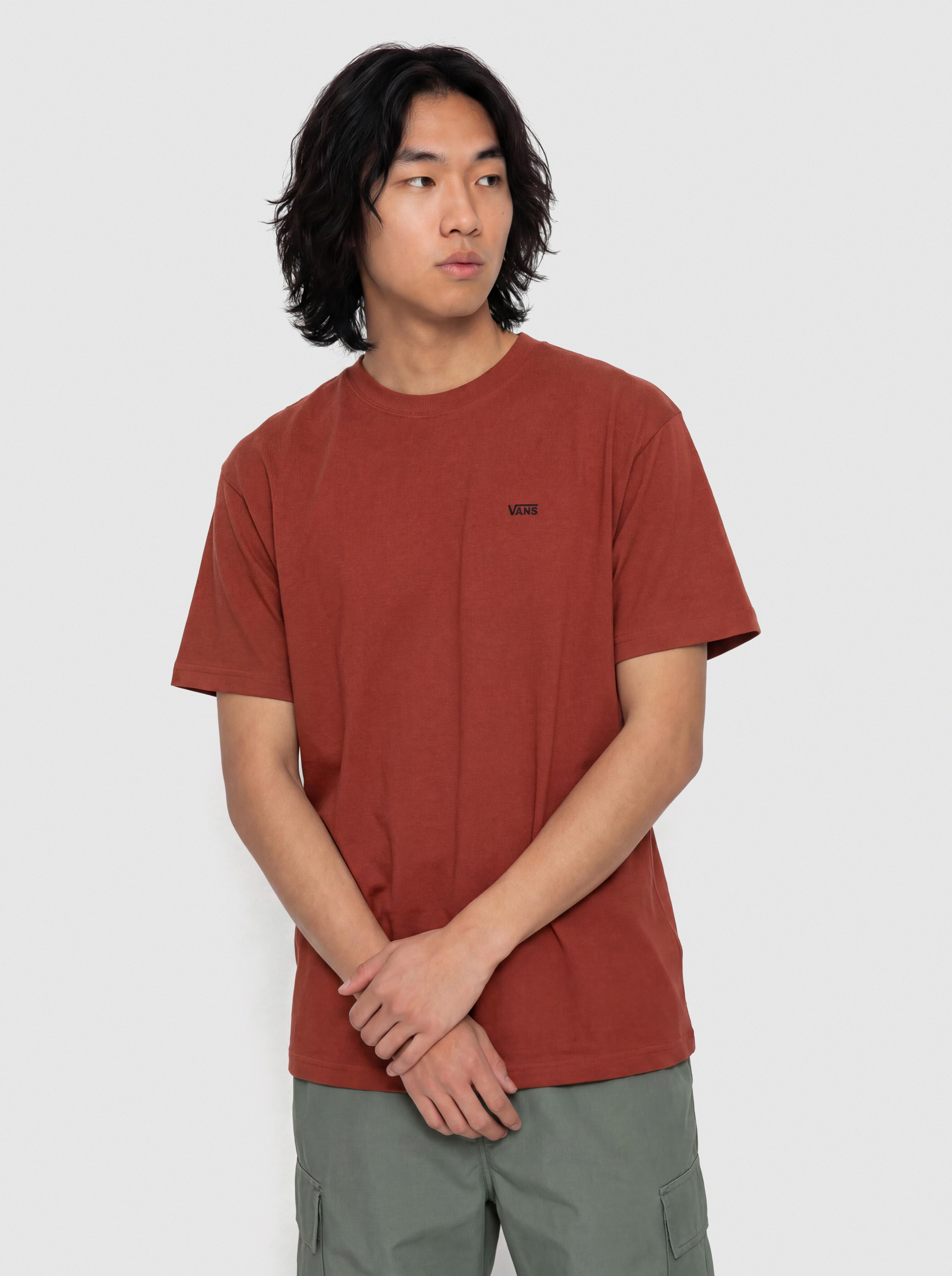 Vans T-Shirt Left Chest II Loose (poppy ember)