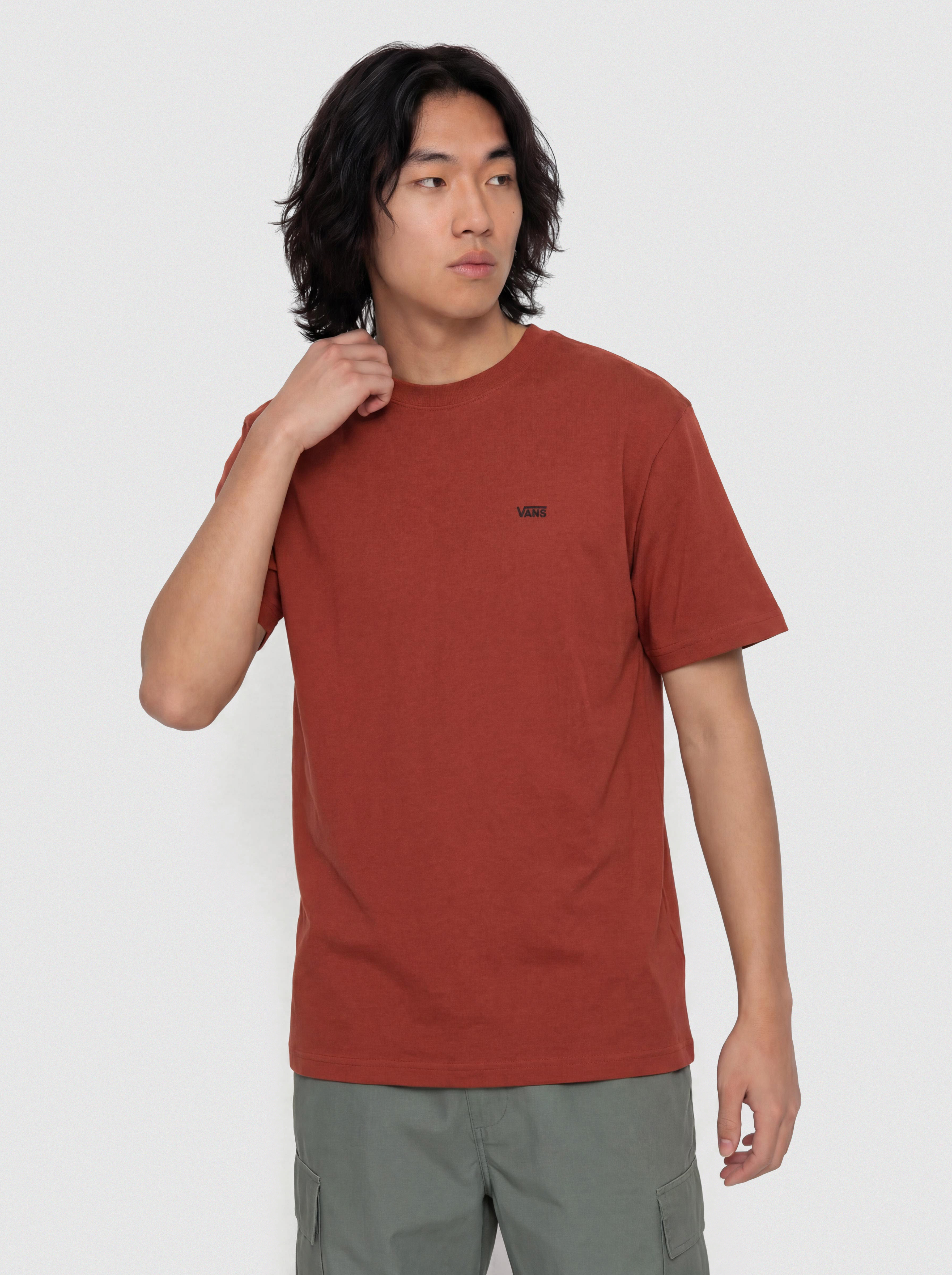 Vans T-Shirt Left Chest II Loose (poppy ember)