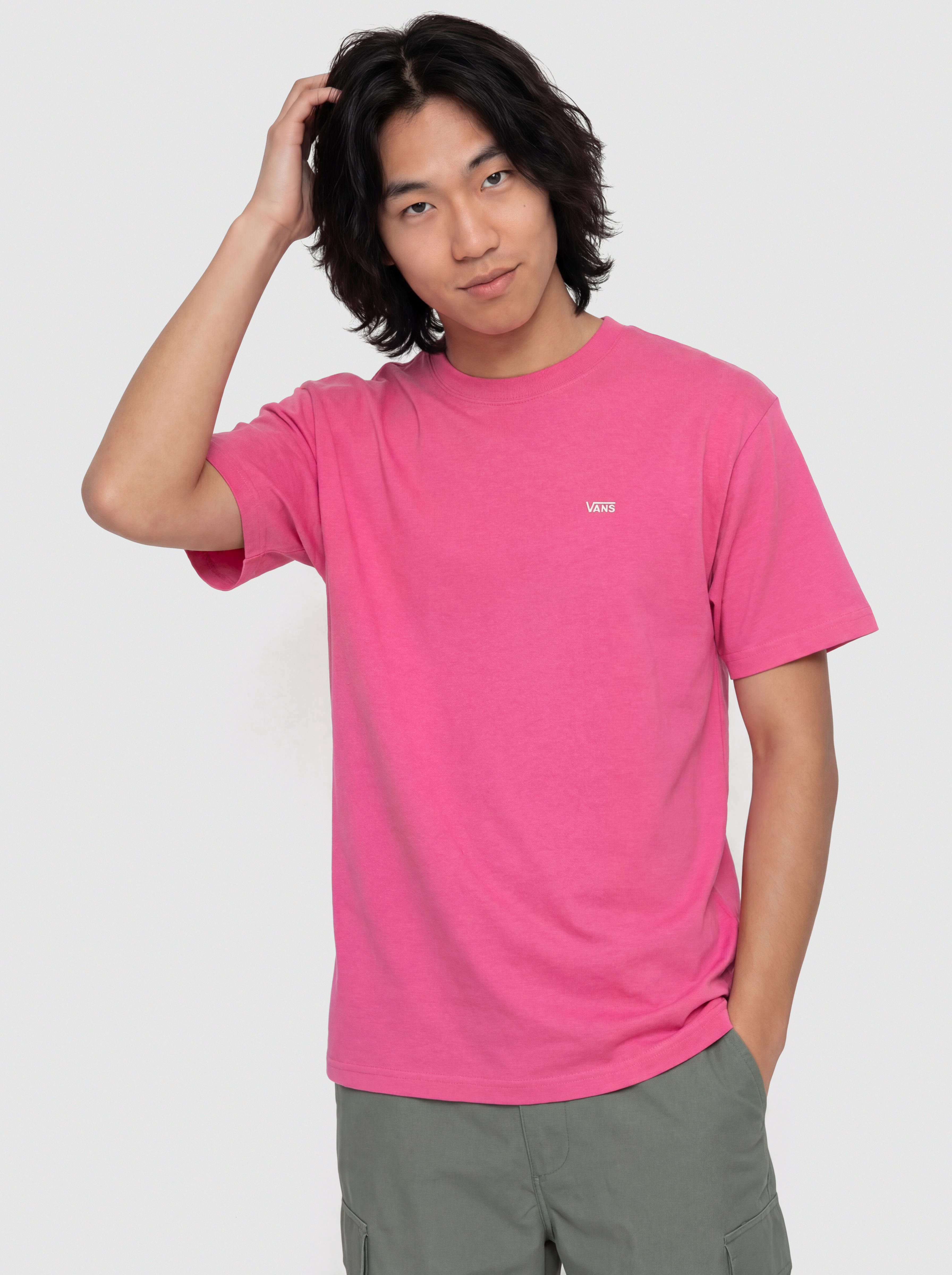 Vans Left Chest II Loose T-Shirt (pink velvet)