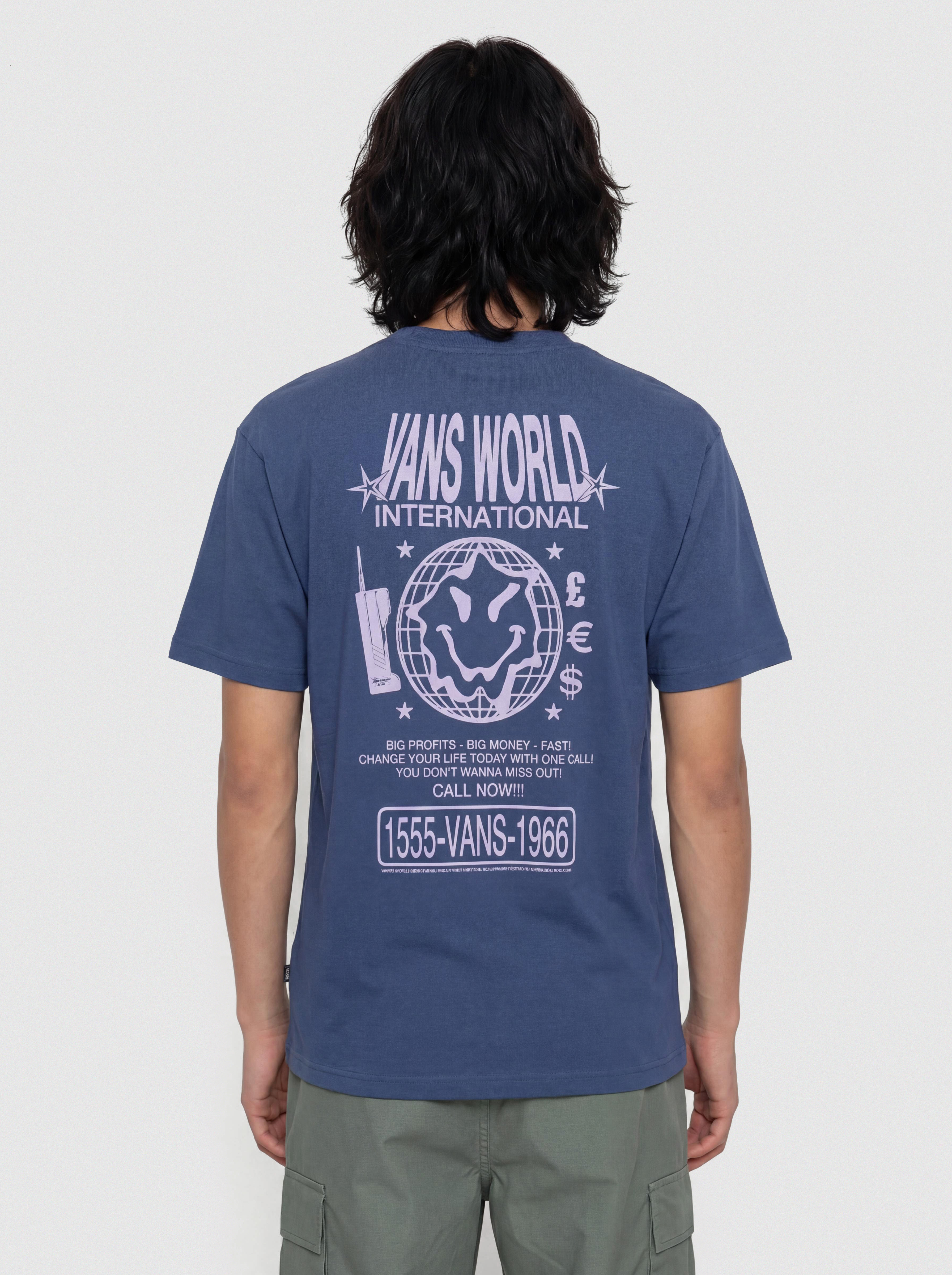Vans T-Shirt World Intl (true navy)