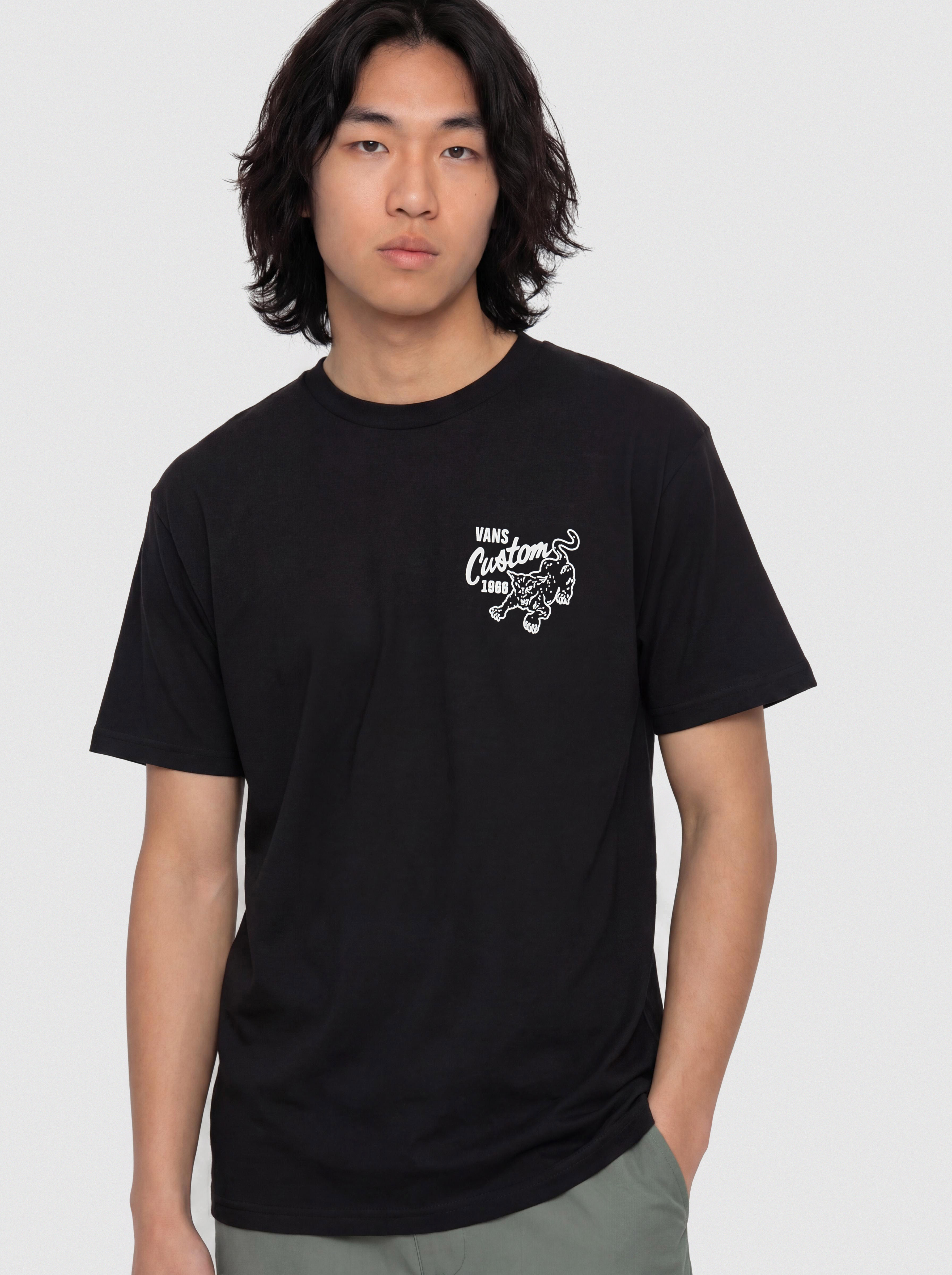Vans T-Shirt Custom Cat (black)