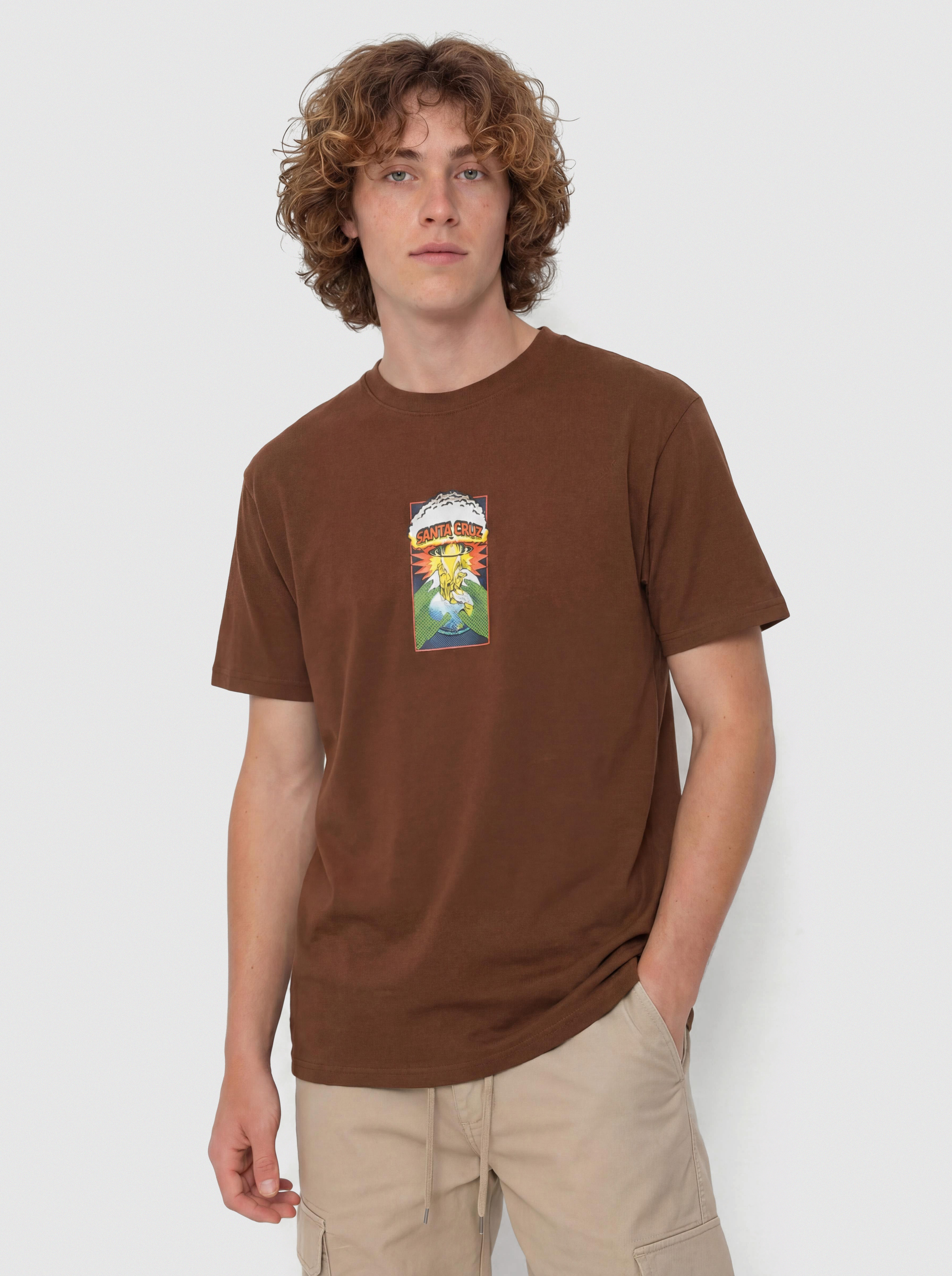 Santa Cruz T-Shirt Kendall Pumpkin - black (black)