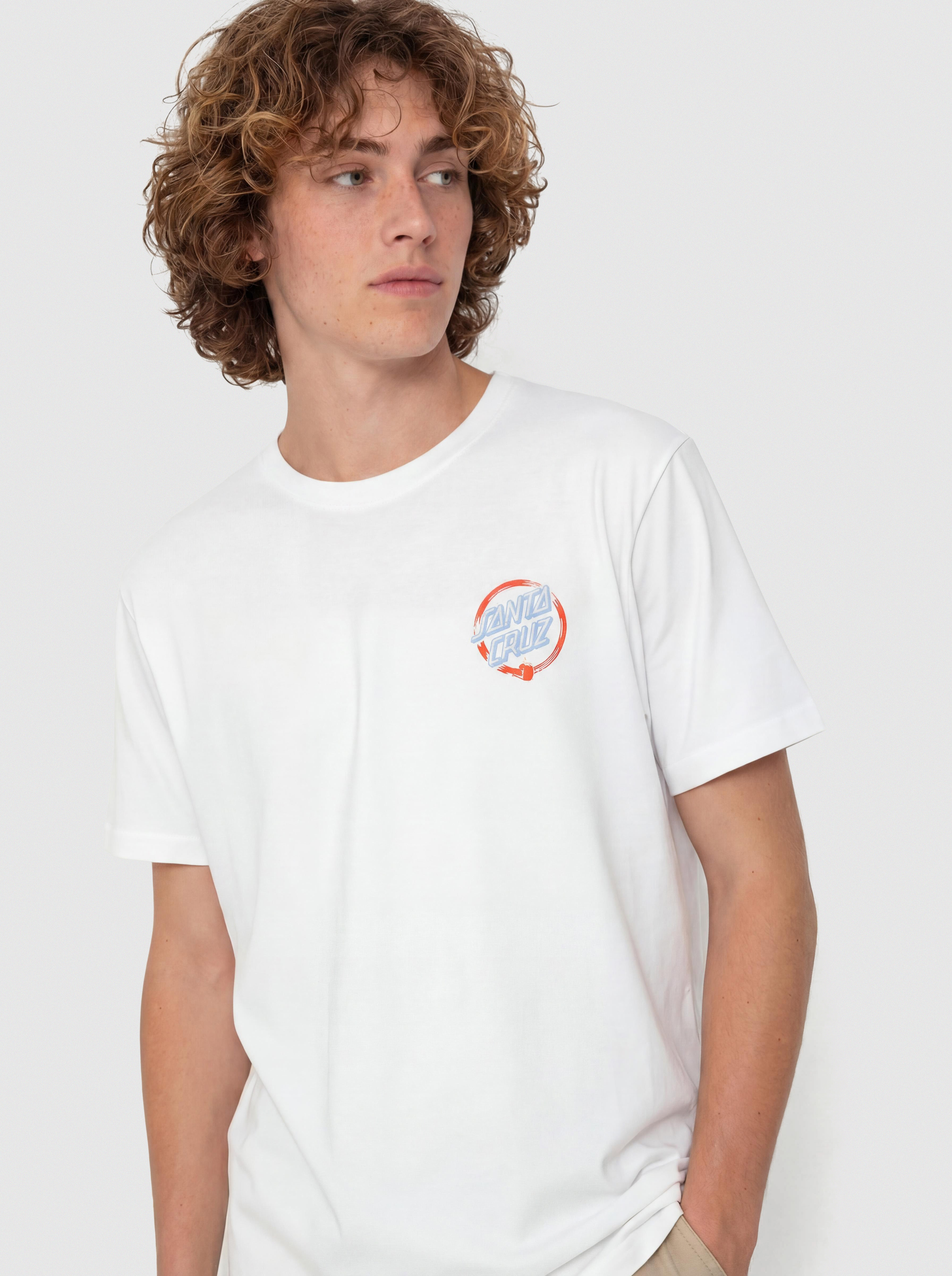 Santa Cruz Mako Dot T-Shirt (white)