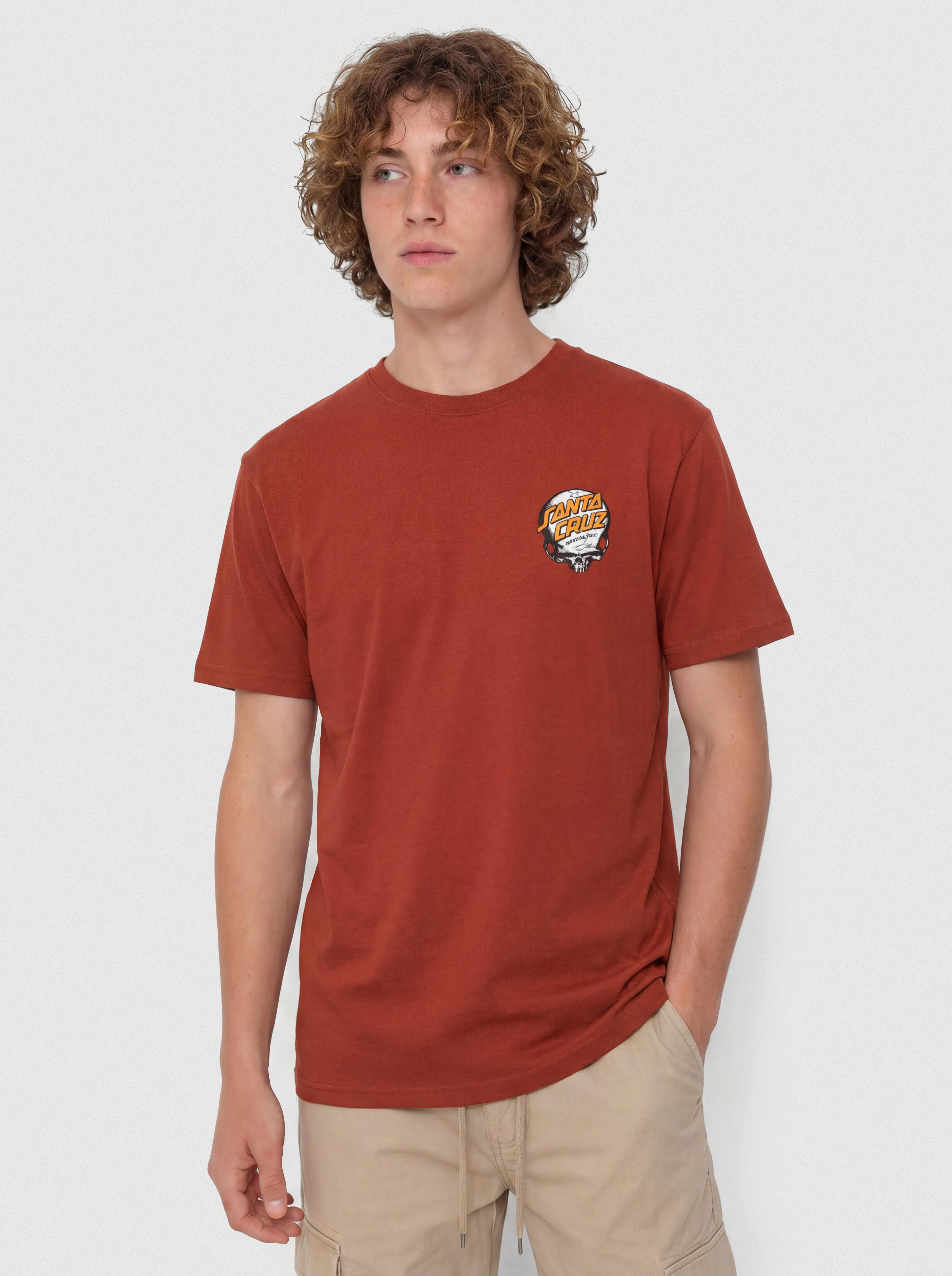 Santa Cruz T-Shirt O'Brien Scream Reaper (dark rust)