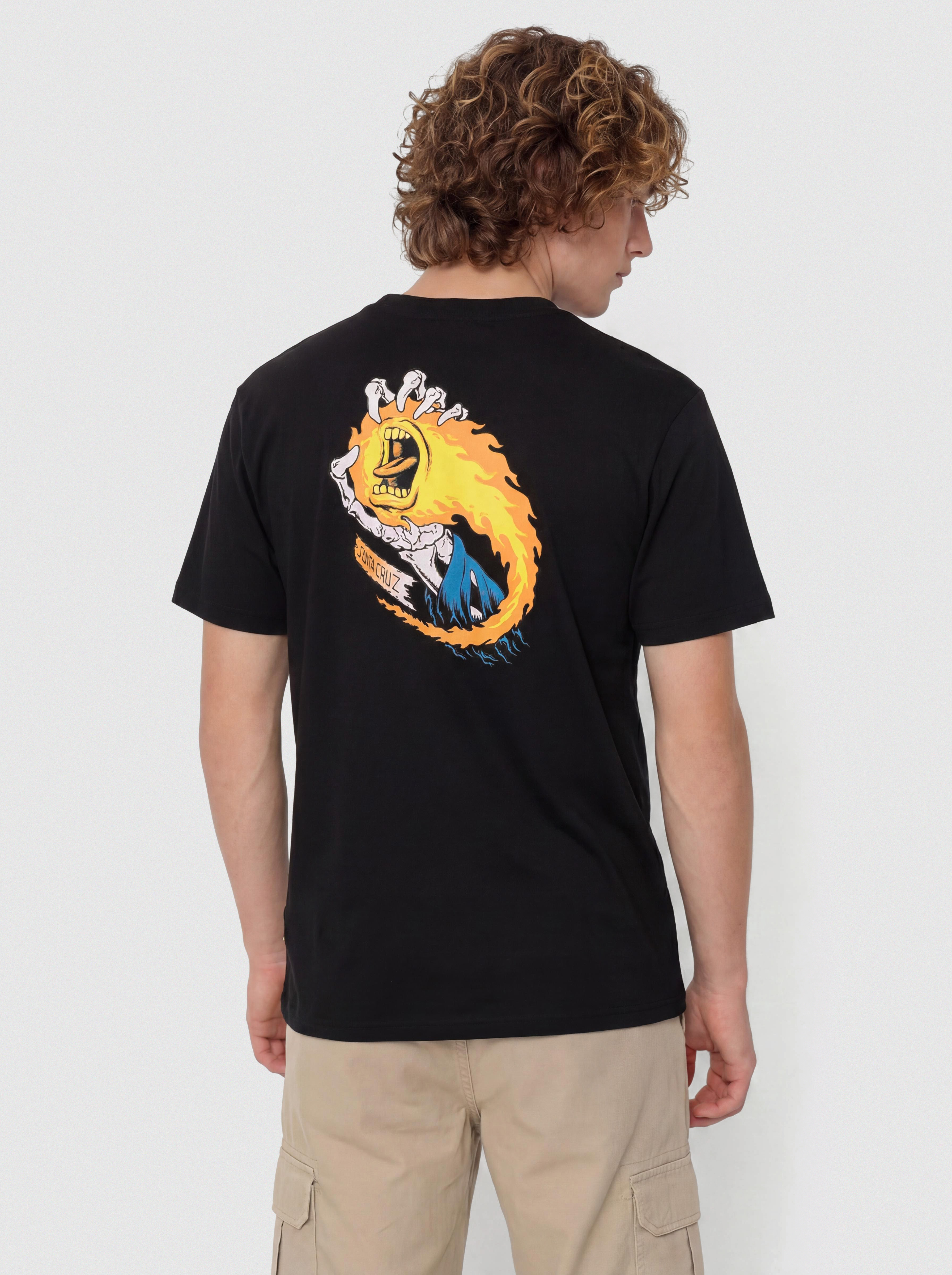 Santa Cruz O'Brien Scream Reaper T-Shirt - black (black)