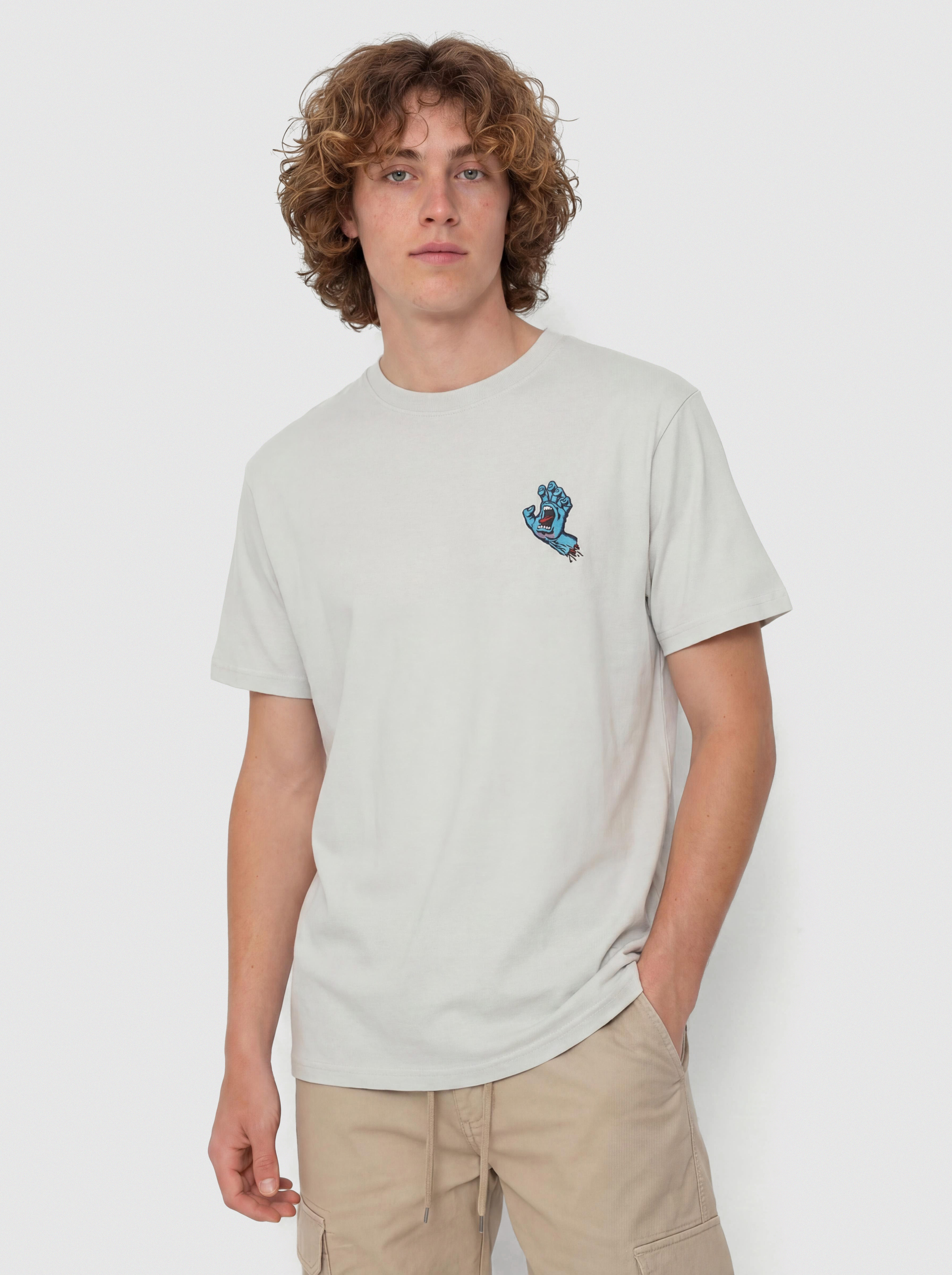 Santa Cruz Screaming Hand Chest T-Shirt