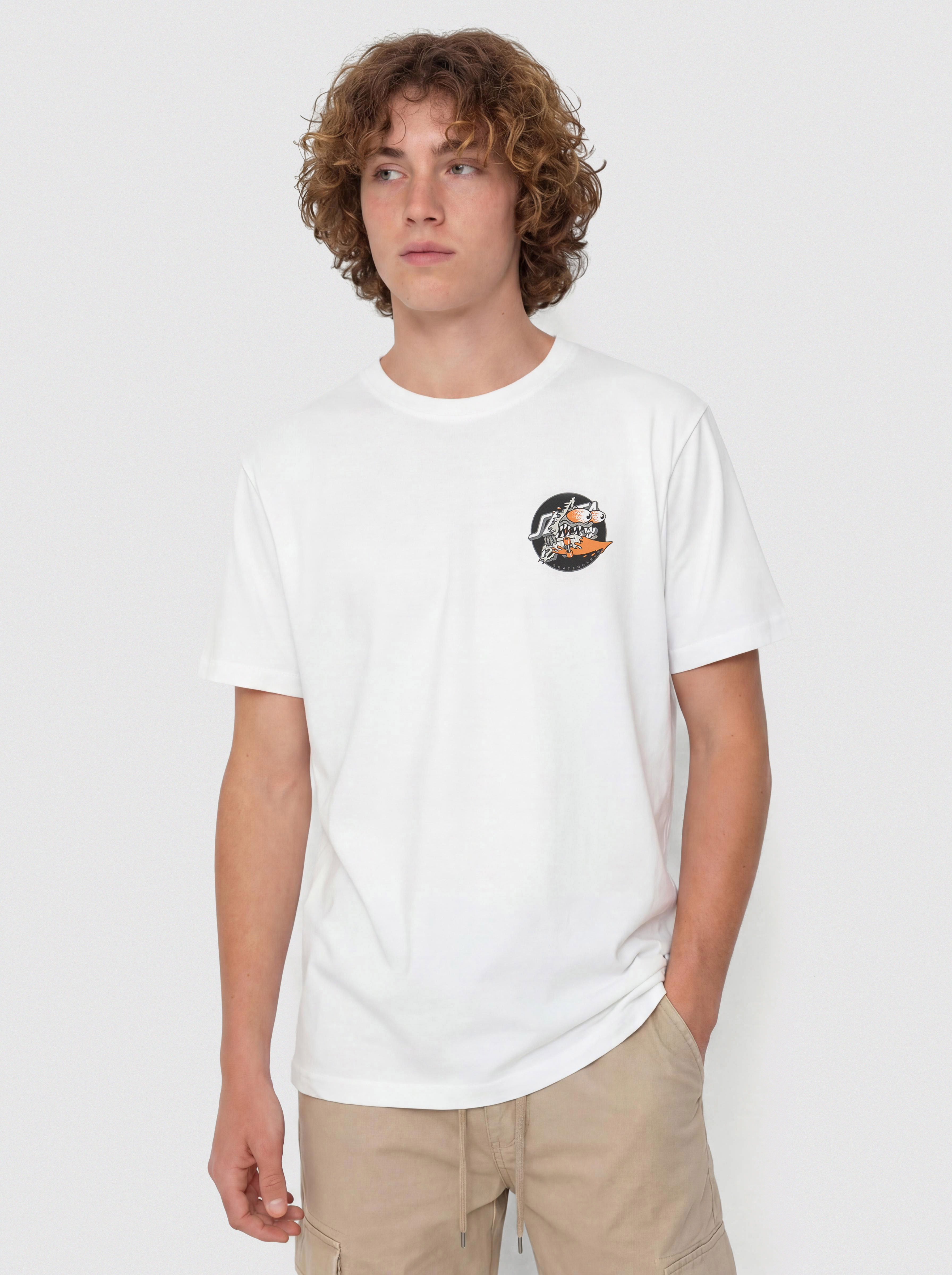Santa Cruz Meek Slasher Box T-Shirt (white)