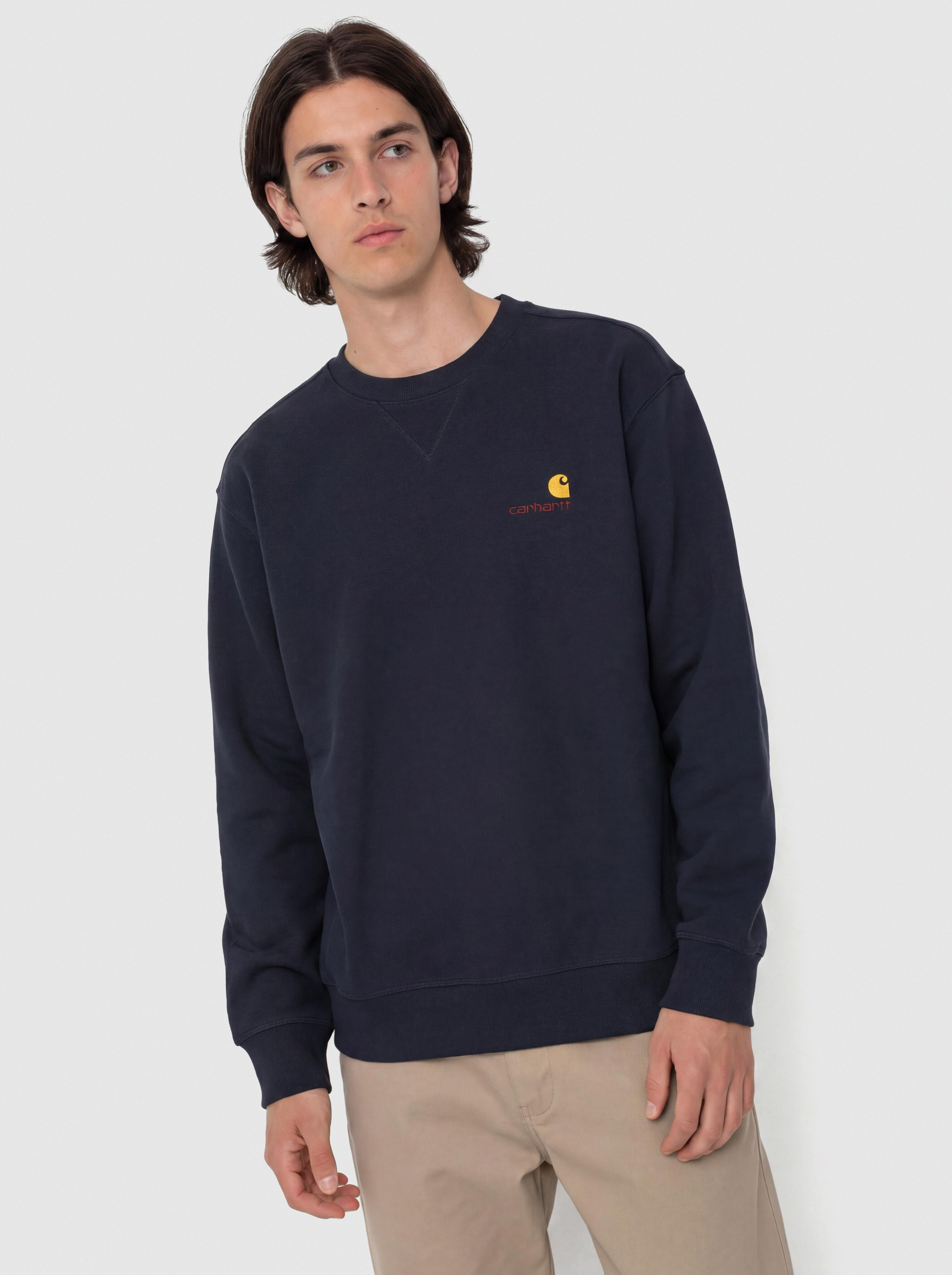 Carhartt WIP Sweatshirt American Script (deep night)