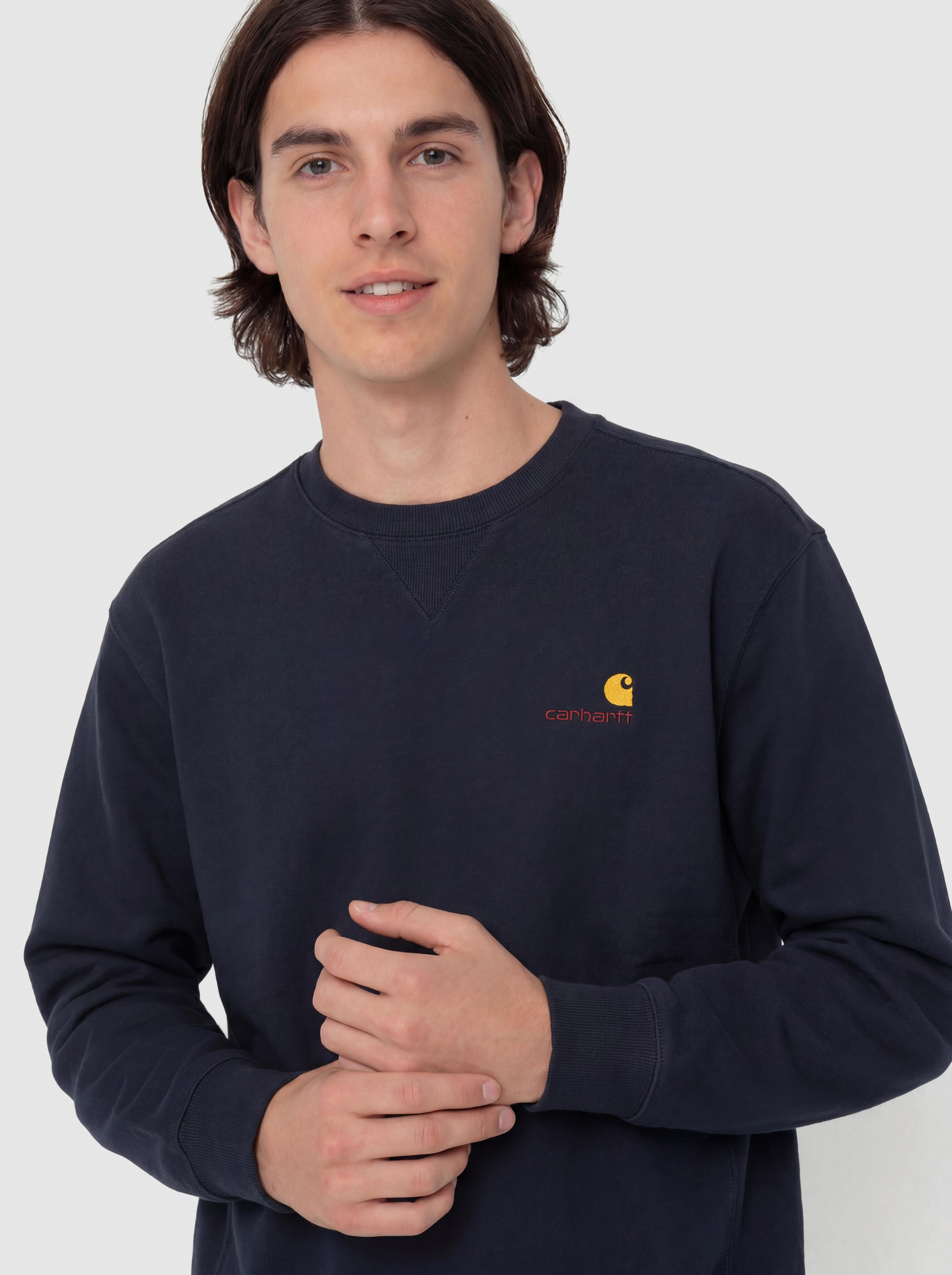 Carhartt WIP Sweatshirt American Script (deep night)