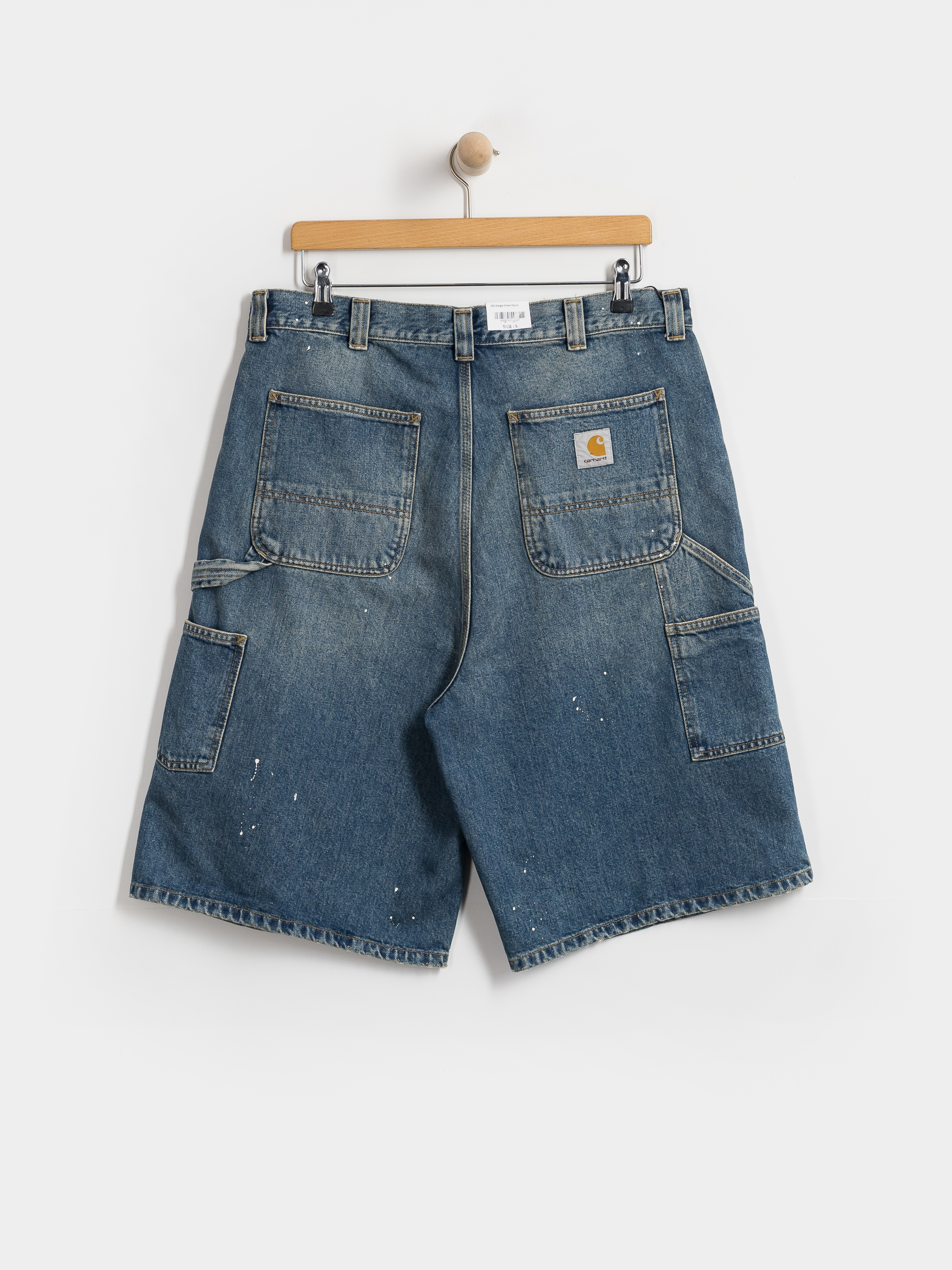 Carhartt WIP OG Single Knee Shorts (blue)