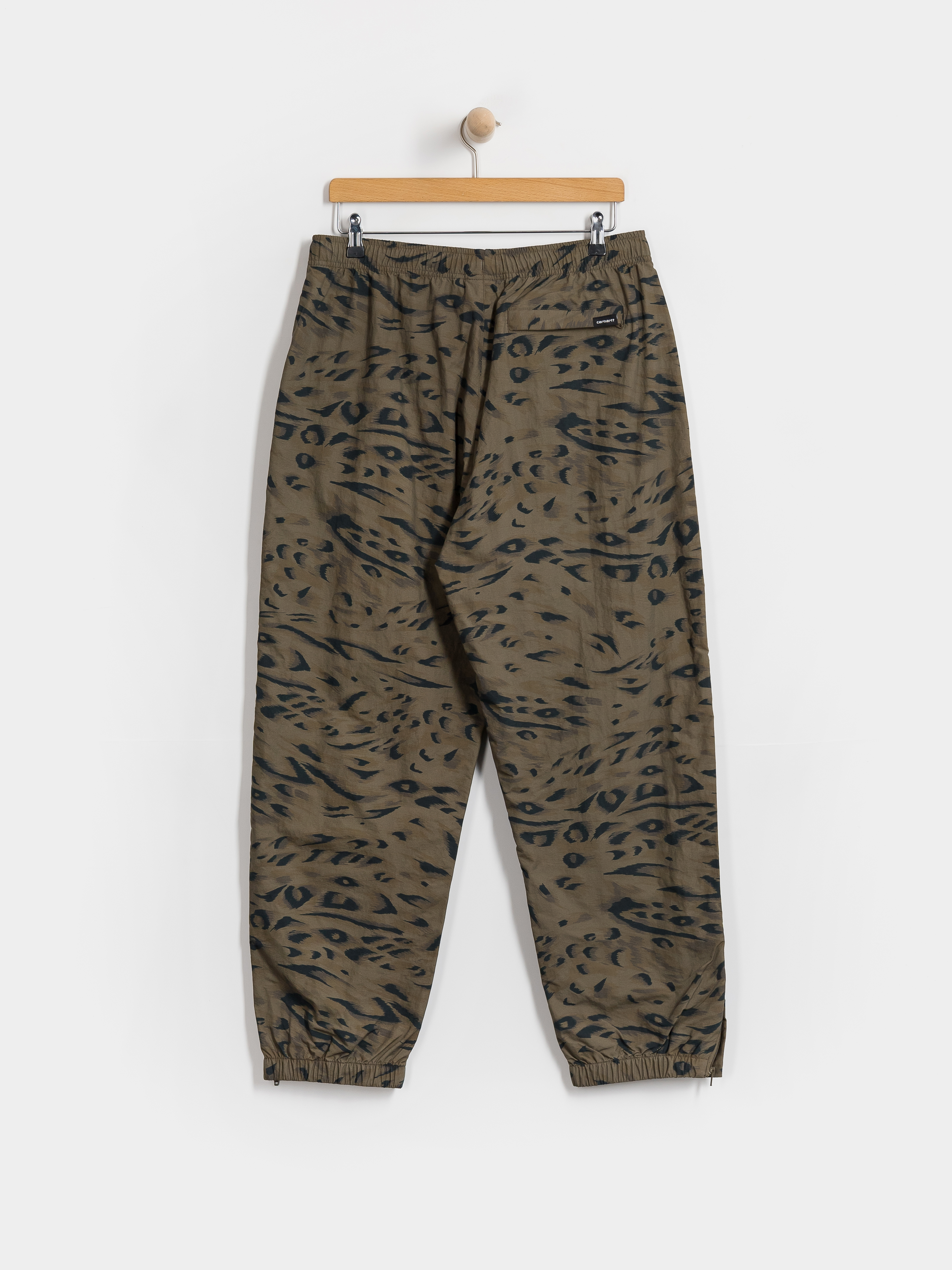 Carhartt WIP Travon Pants (duck feather print cypress/black)