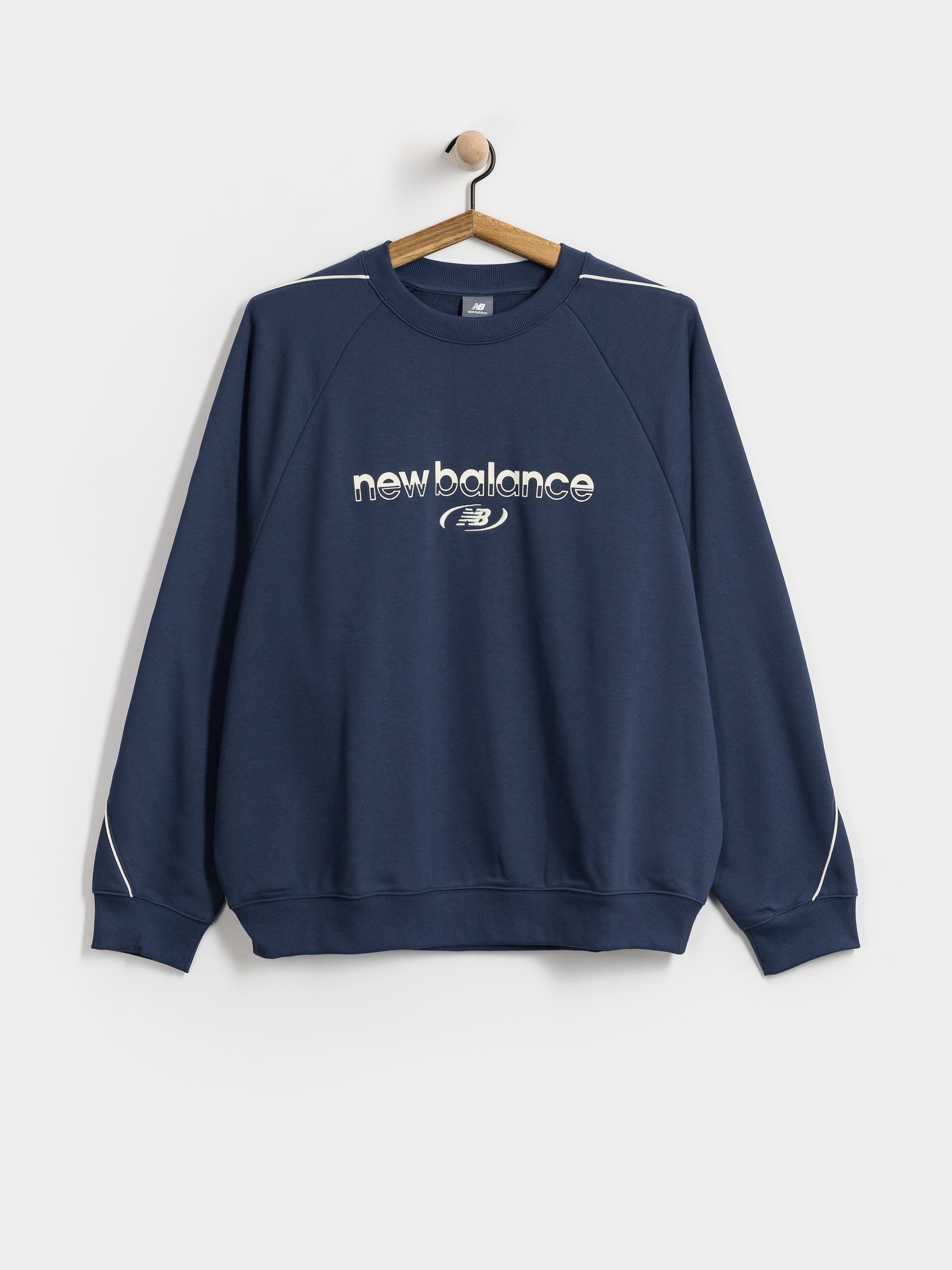New Balance Trackside French Terry Sweatshirt - navy blue (navy)