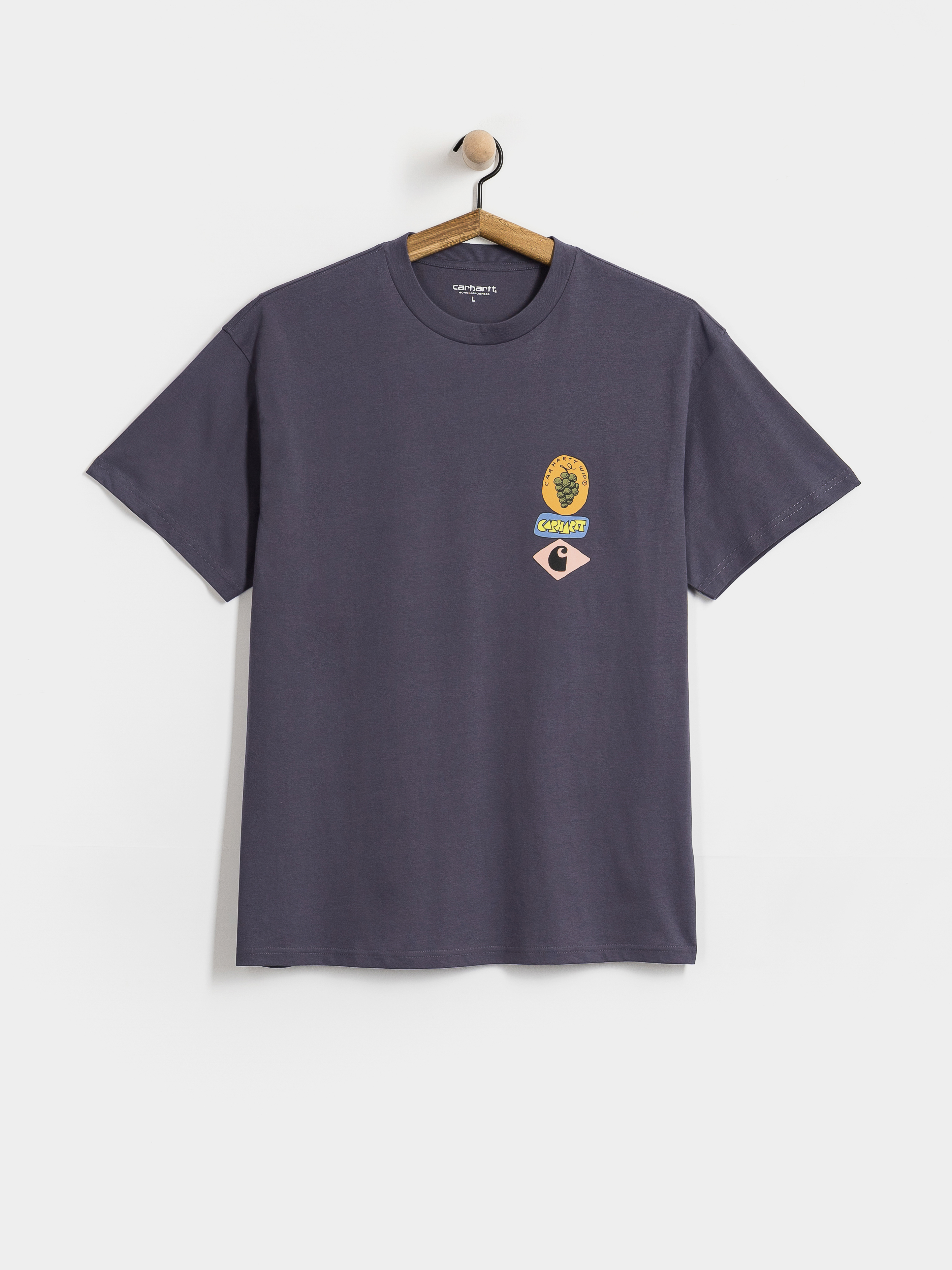 Carhartt WIP T-Shirt Stacked Grapes (shady purple)