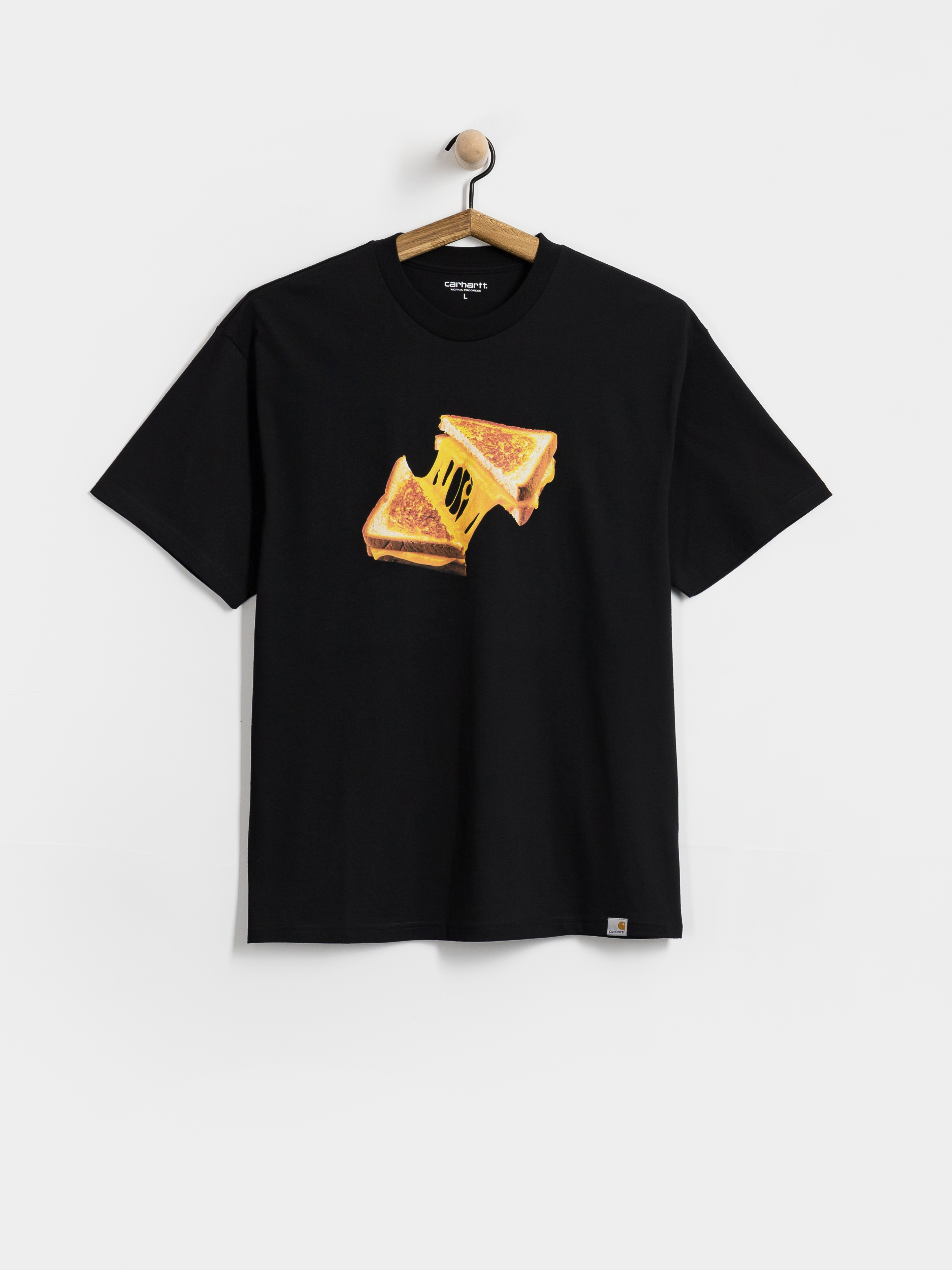 Carhartt WIP T-Shirt Cheese Toast (black)