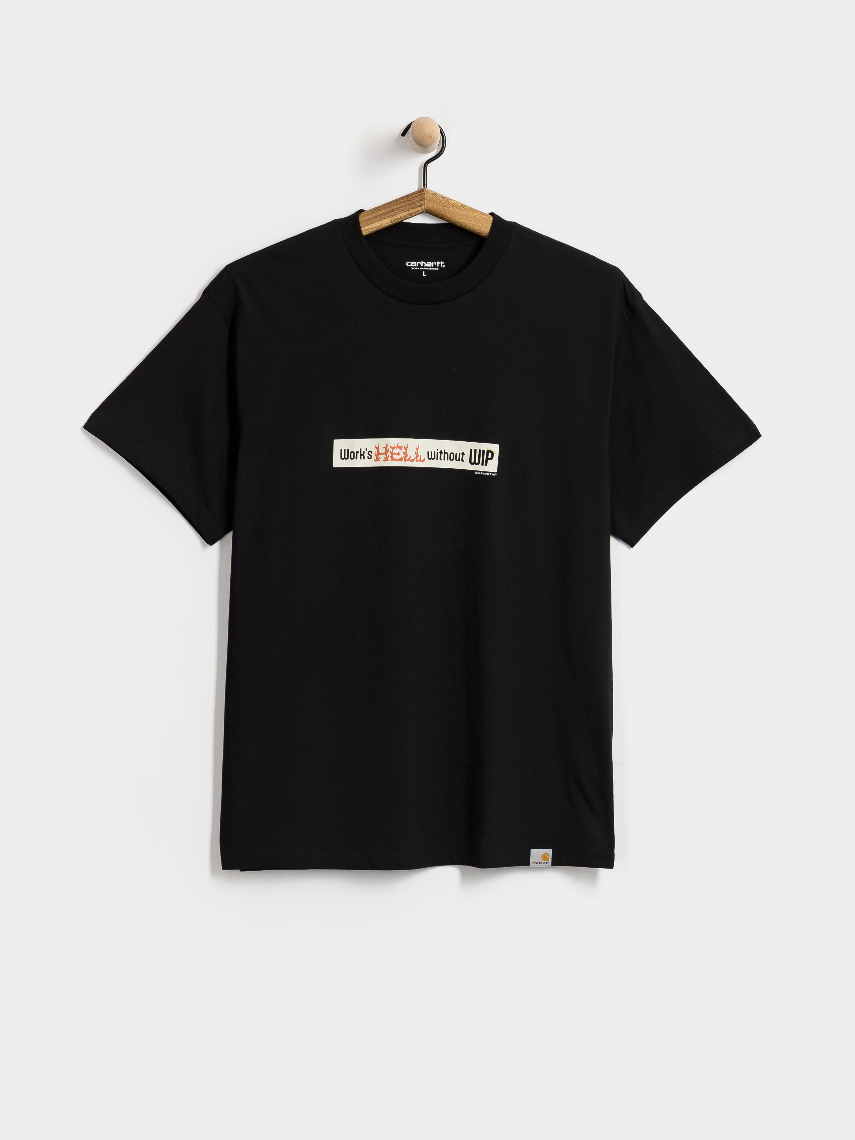 Carhartt WIP T-Shirt Bumper Stickers (black)