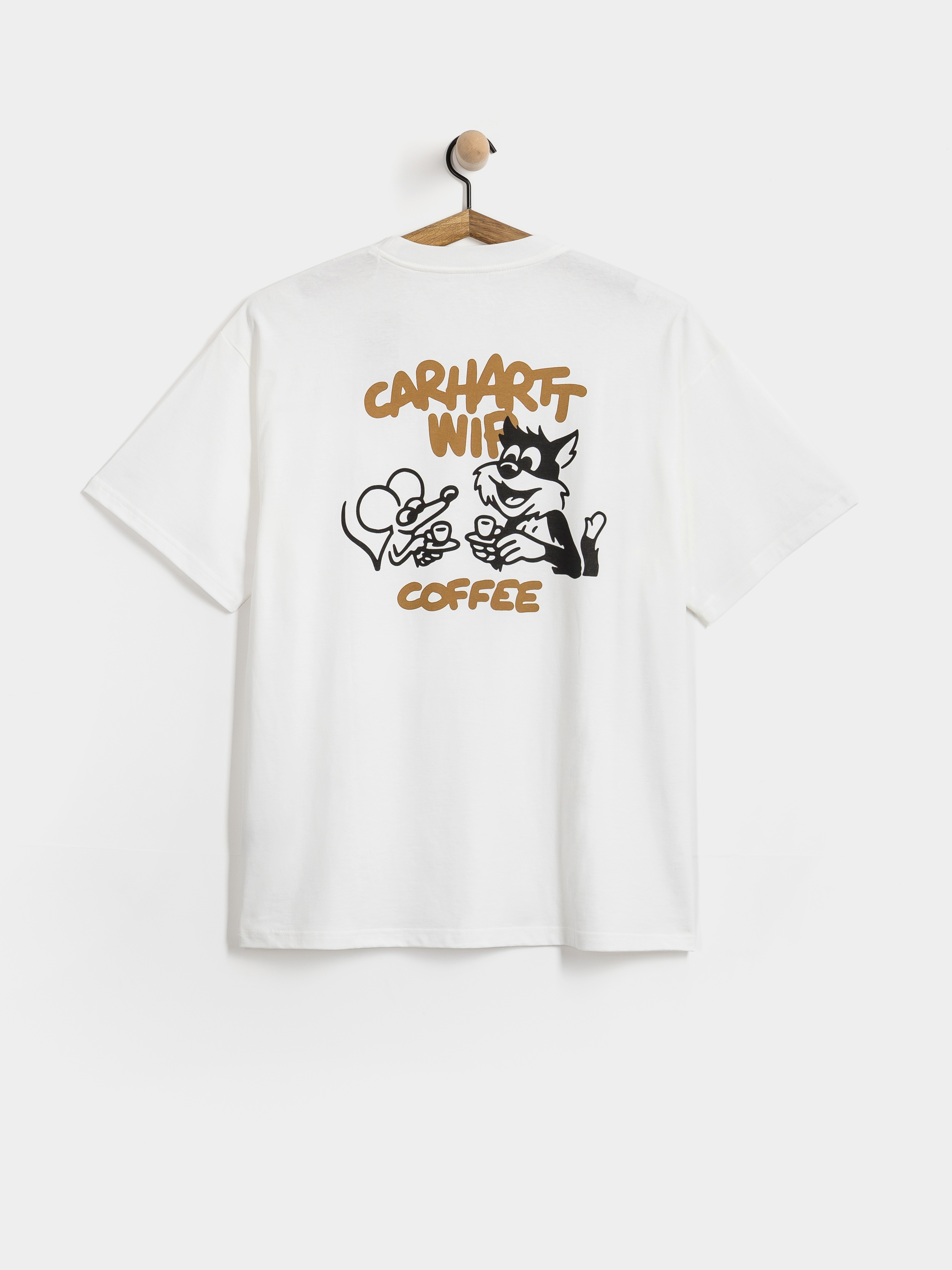 Carhartt WIP T-Shirt Coffee Break (white)