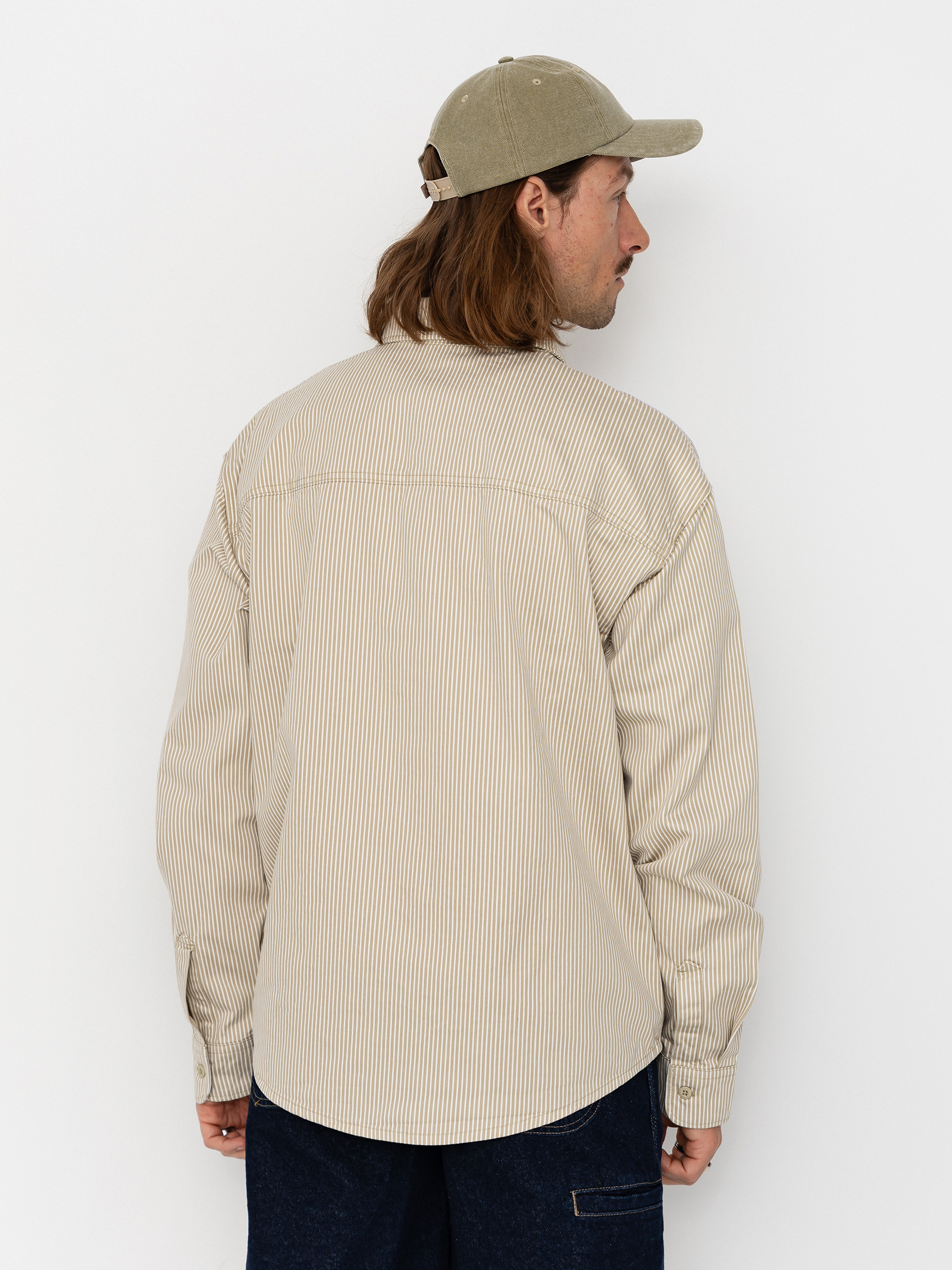 Dickies Hickory Work Shirt (eucalyptus)
