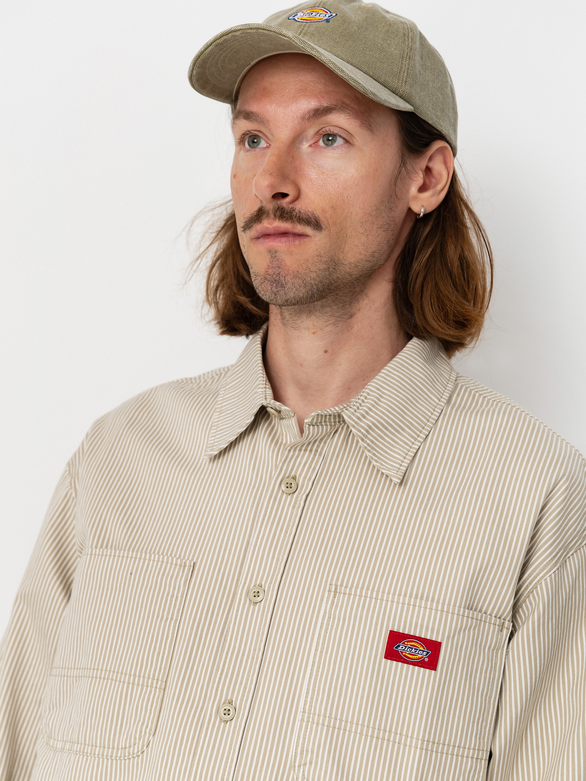 Dickies Hickory Work Hemd (eucalyptus)