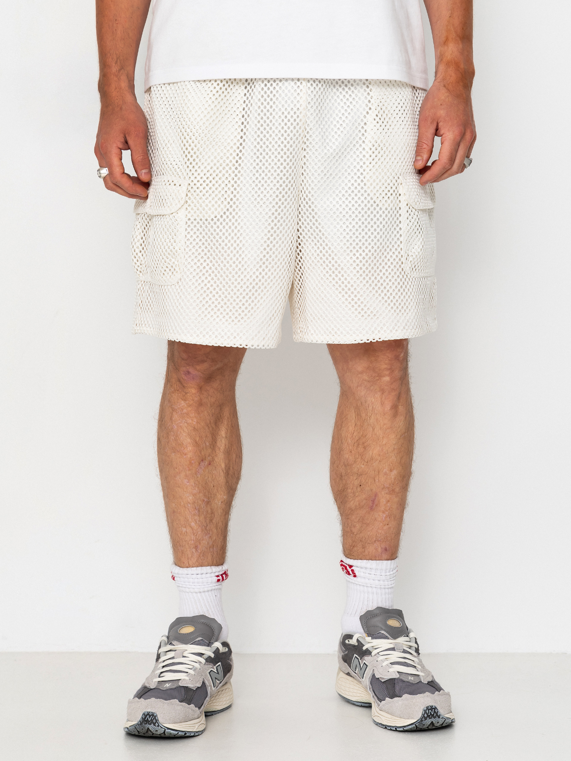 The North Face Tnf Red Box Mesh Utility Shorts