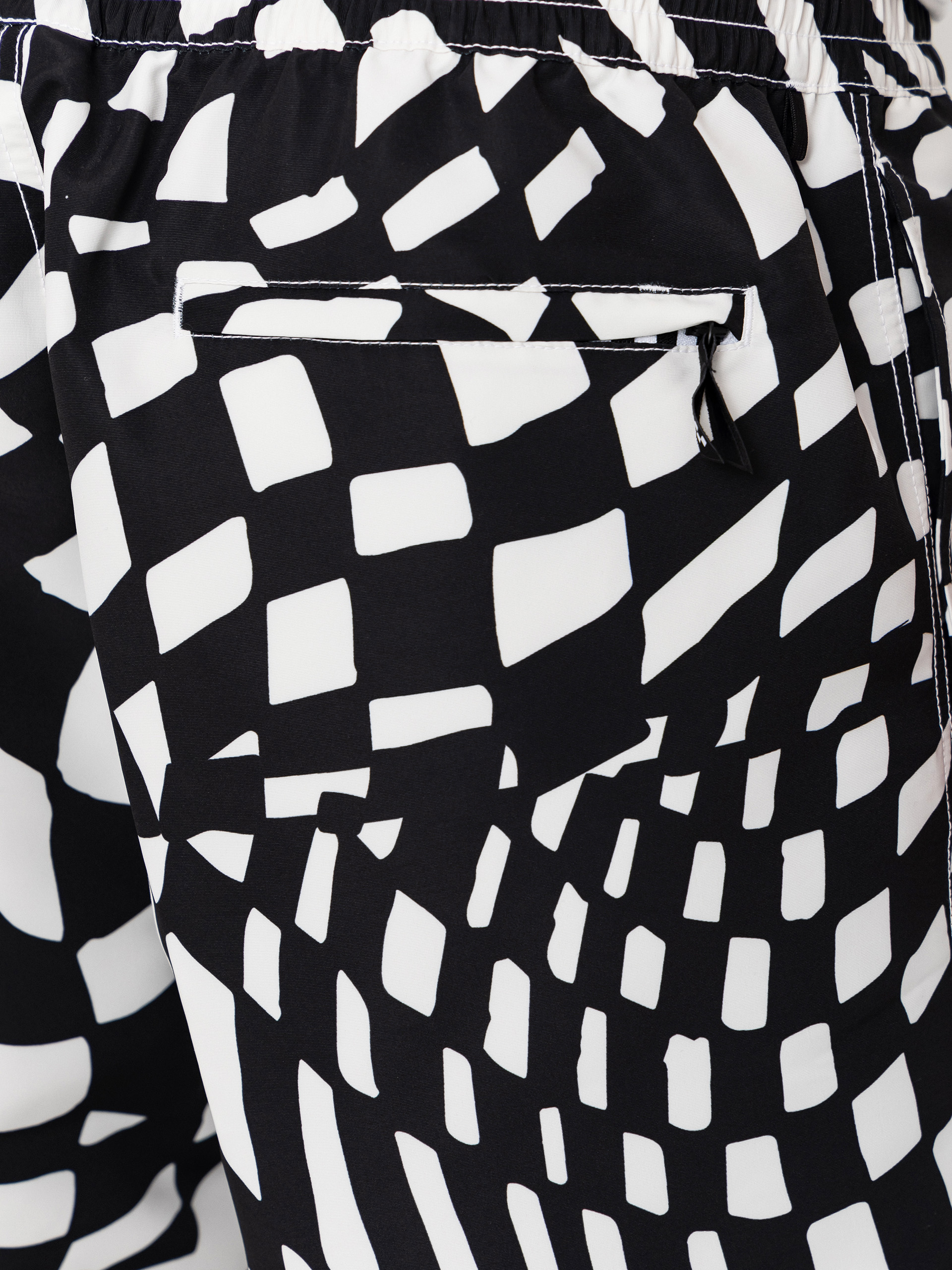 Vans Primary II Elastic Printed Boardshorts (black/white)