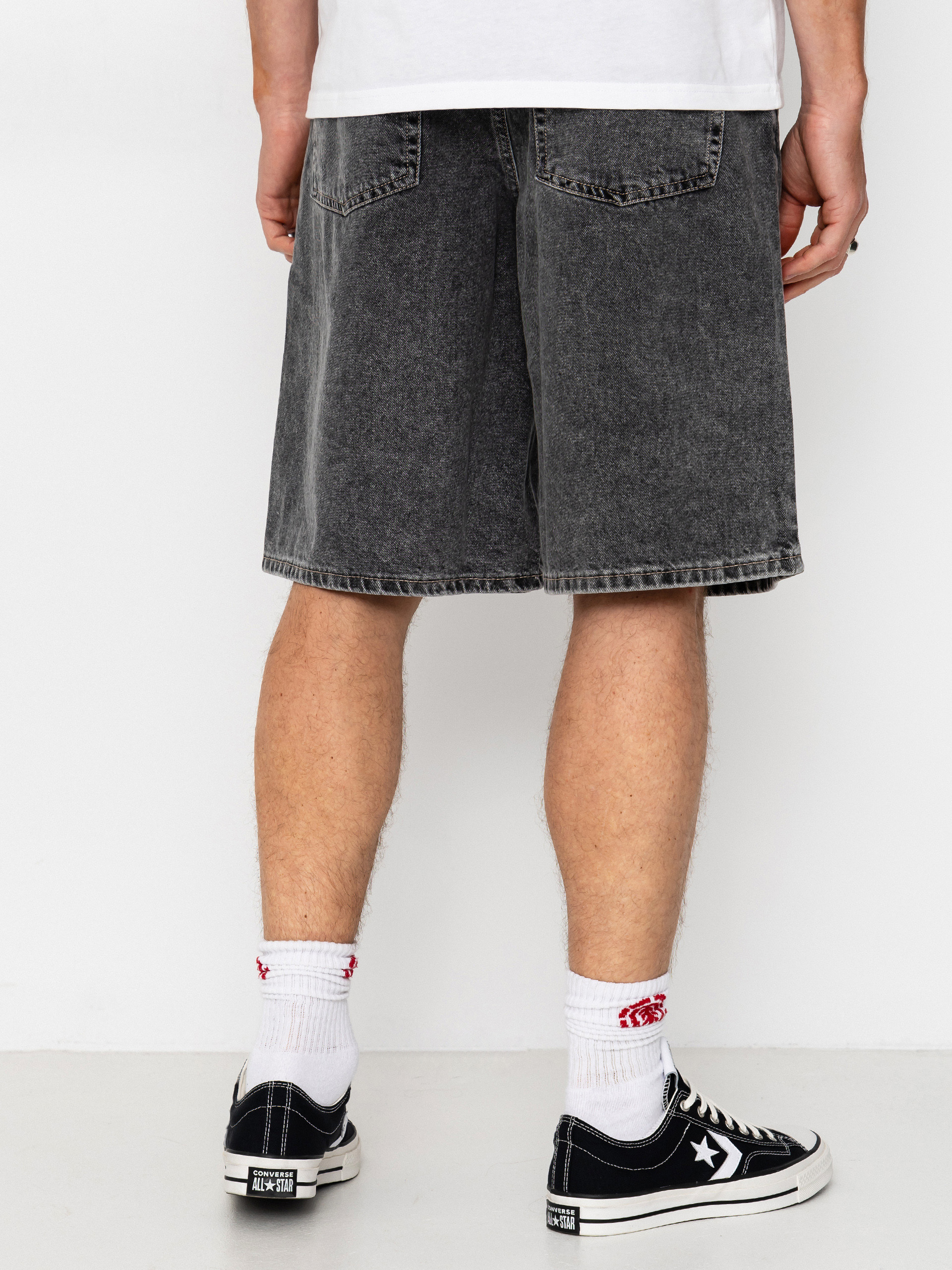 Element Big 5 Denim Wk Shorts (mid grey tint)