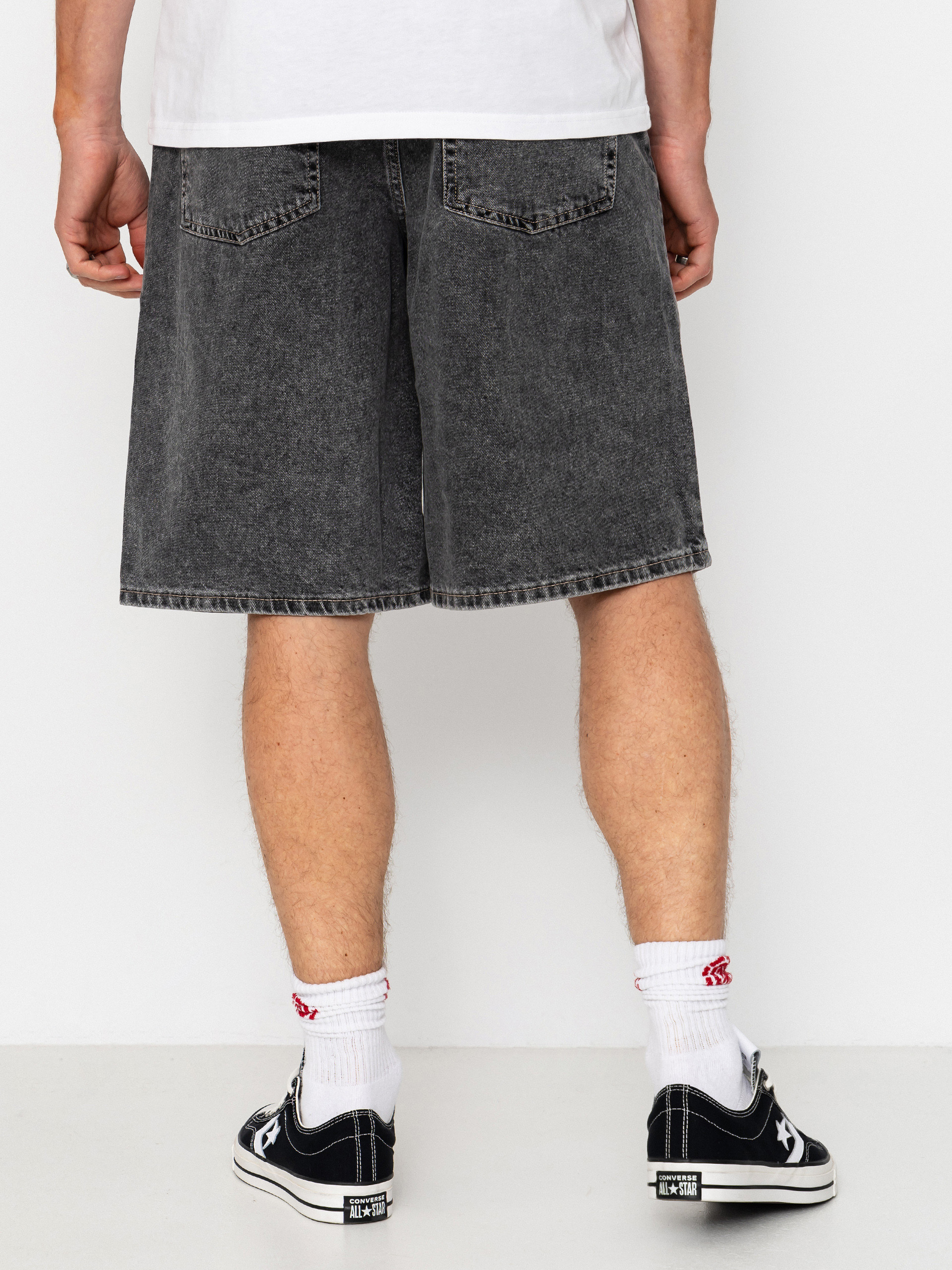 Element Big 5 Denim Wk Shorts (mid grey tint)