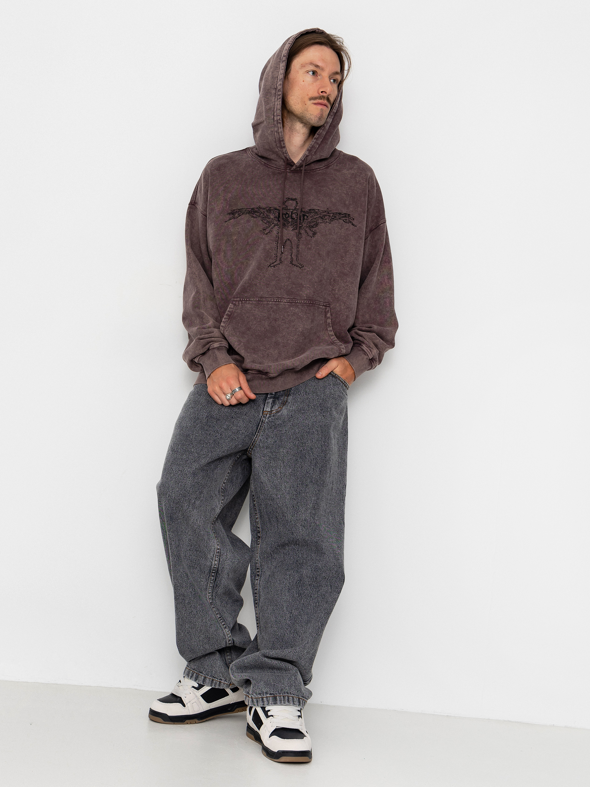 Polar Skate Hoodie Acid Frank Soul HD (bordeaux)