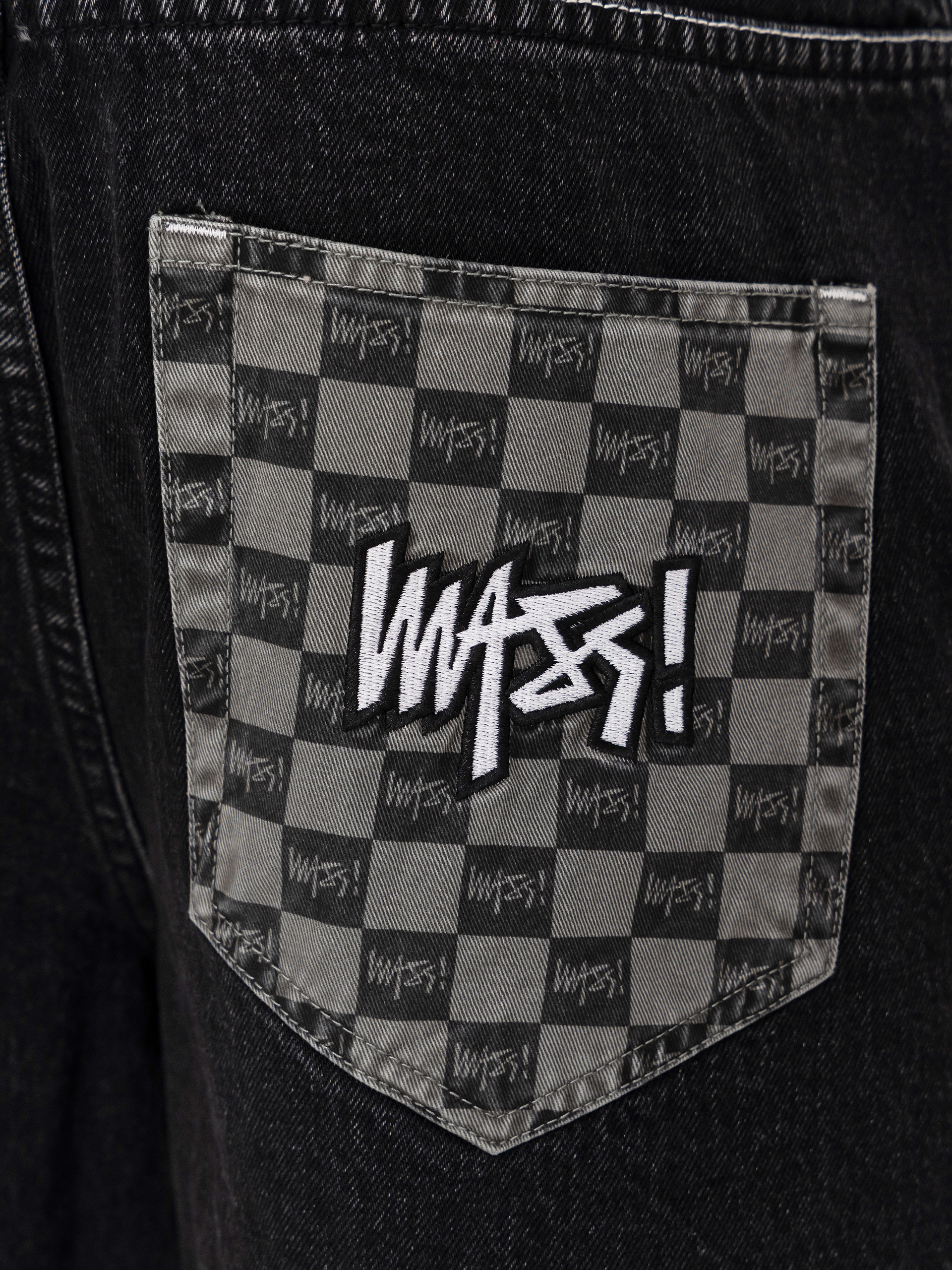 MassDnm Jeans Higher Shorts (black washed)