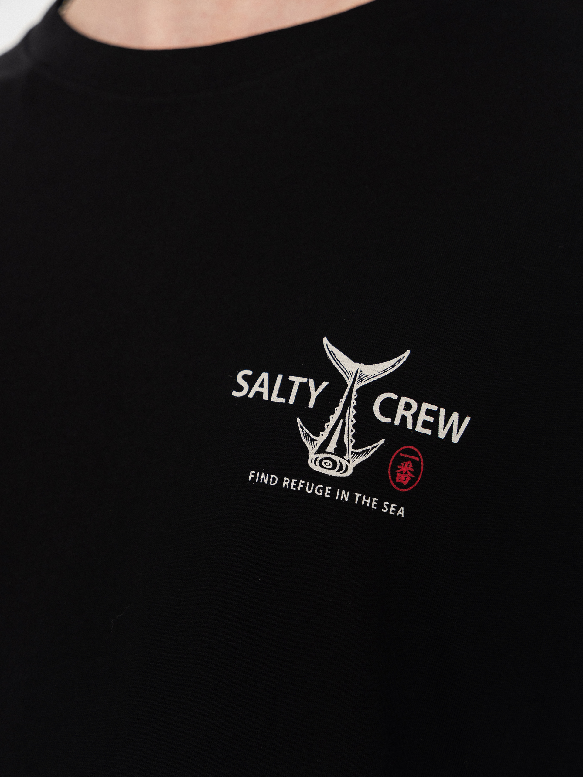 Salty Crew Longsleeve Ichiban (black)