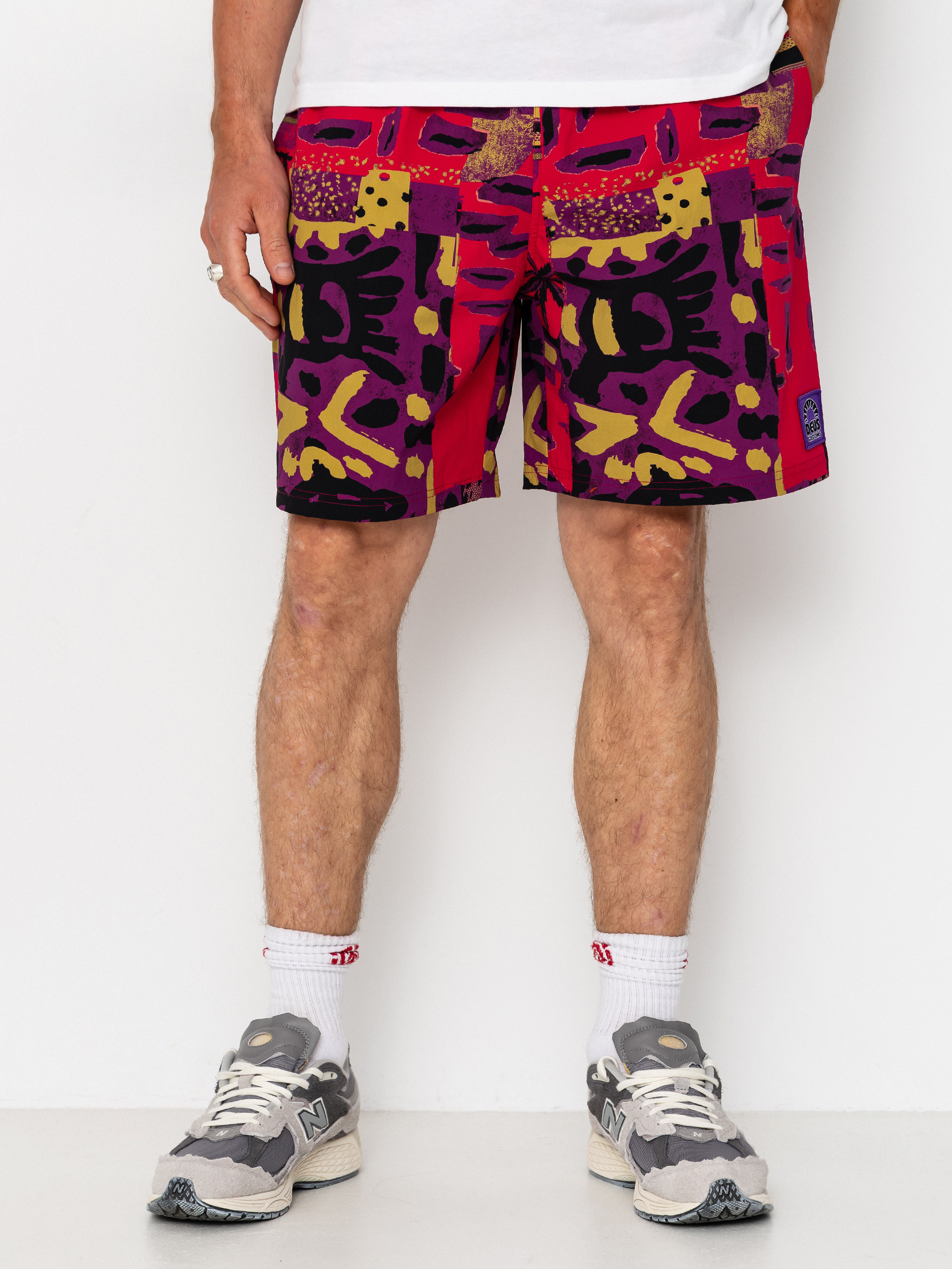 Deus Ex Machina Freamon Swim Shorts (melon red)