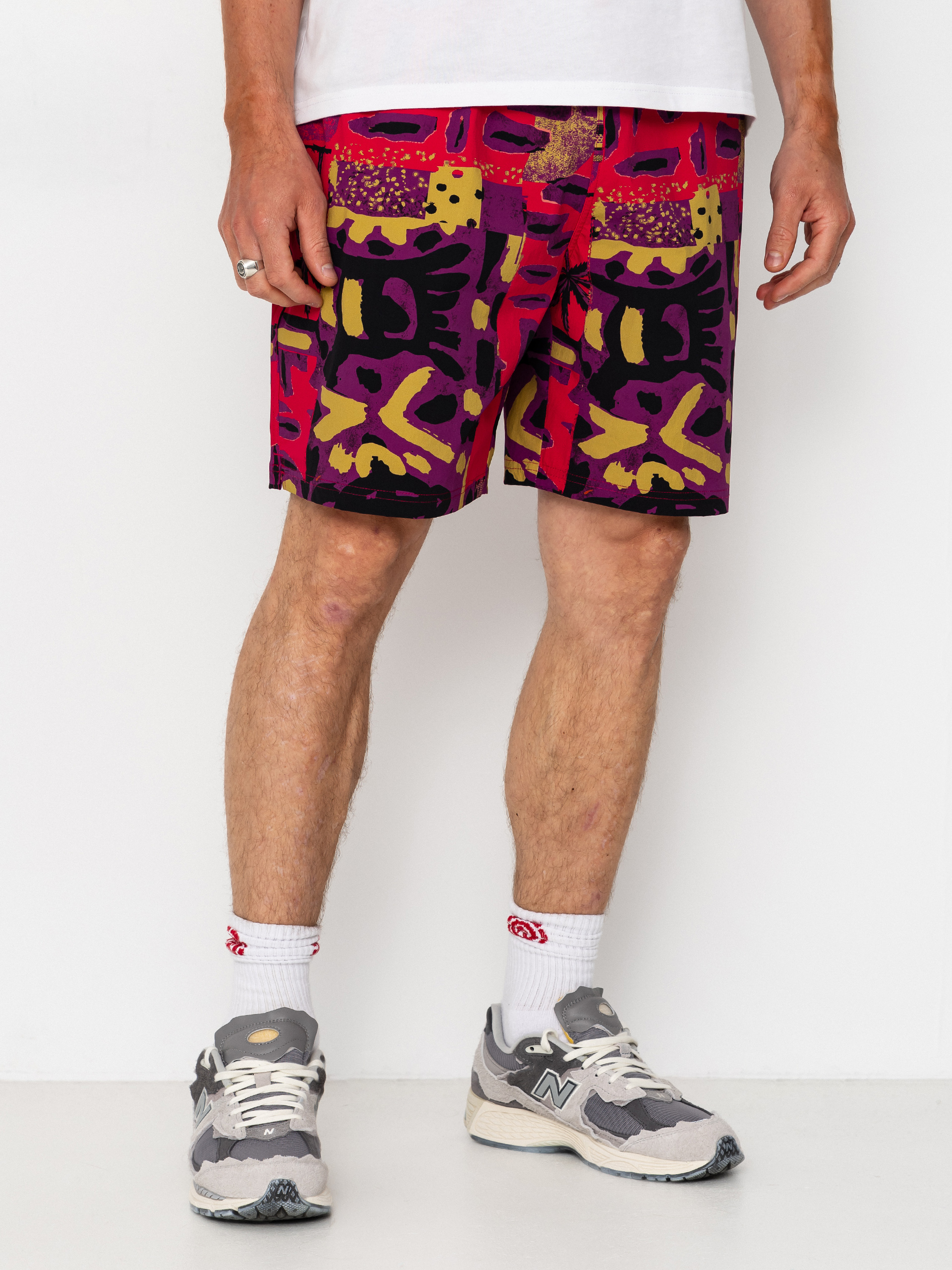 Deus Ex Machina Freamon Swim Shorts (melon red)