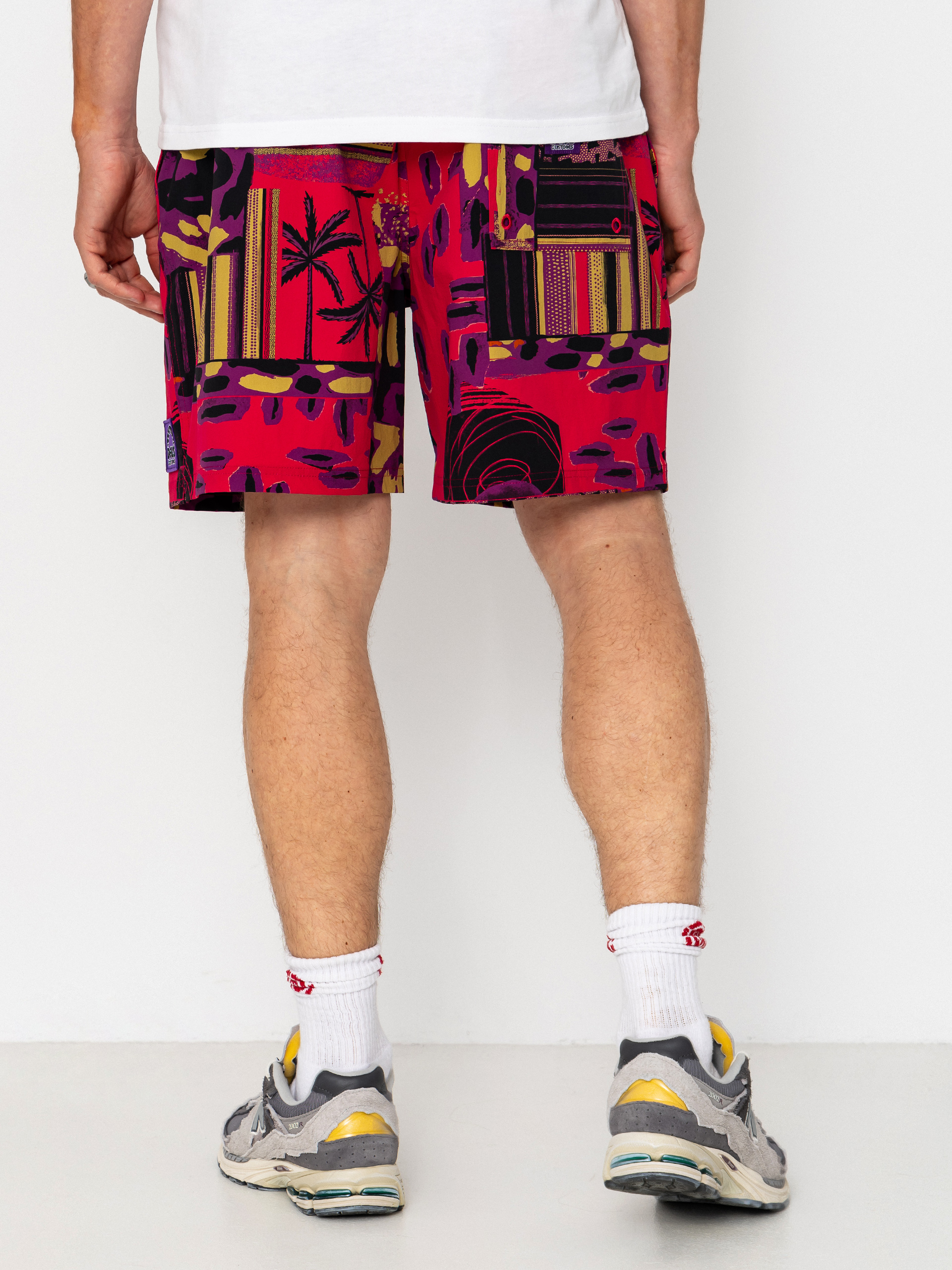 Deus Ex Machina Freamon Swim Shorts (melon red)