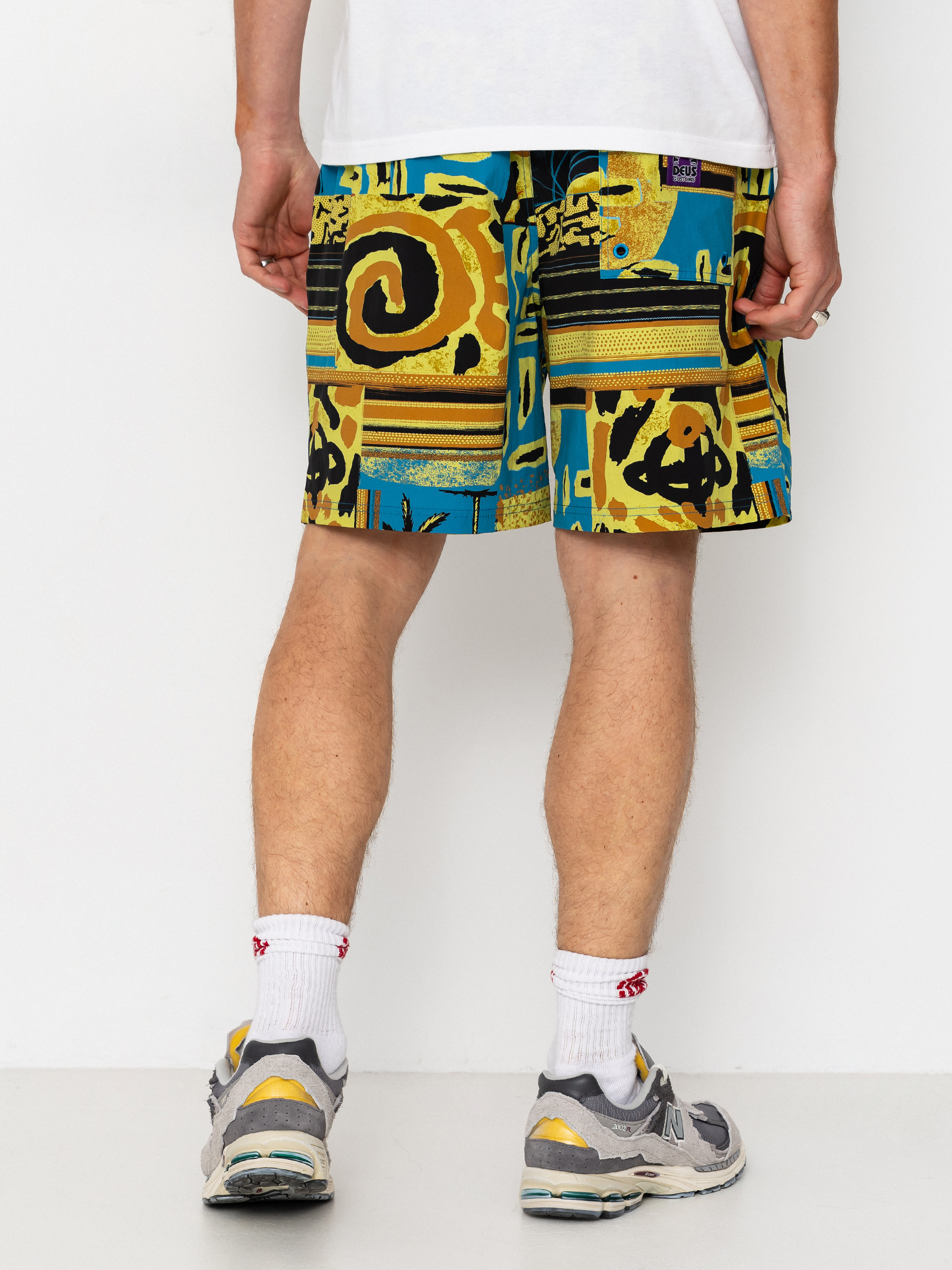 Deus Ex Machina Freamon Swim Shorts (yellow)