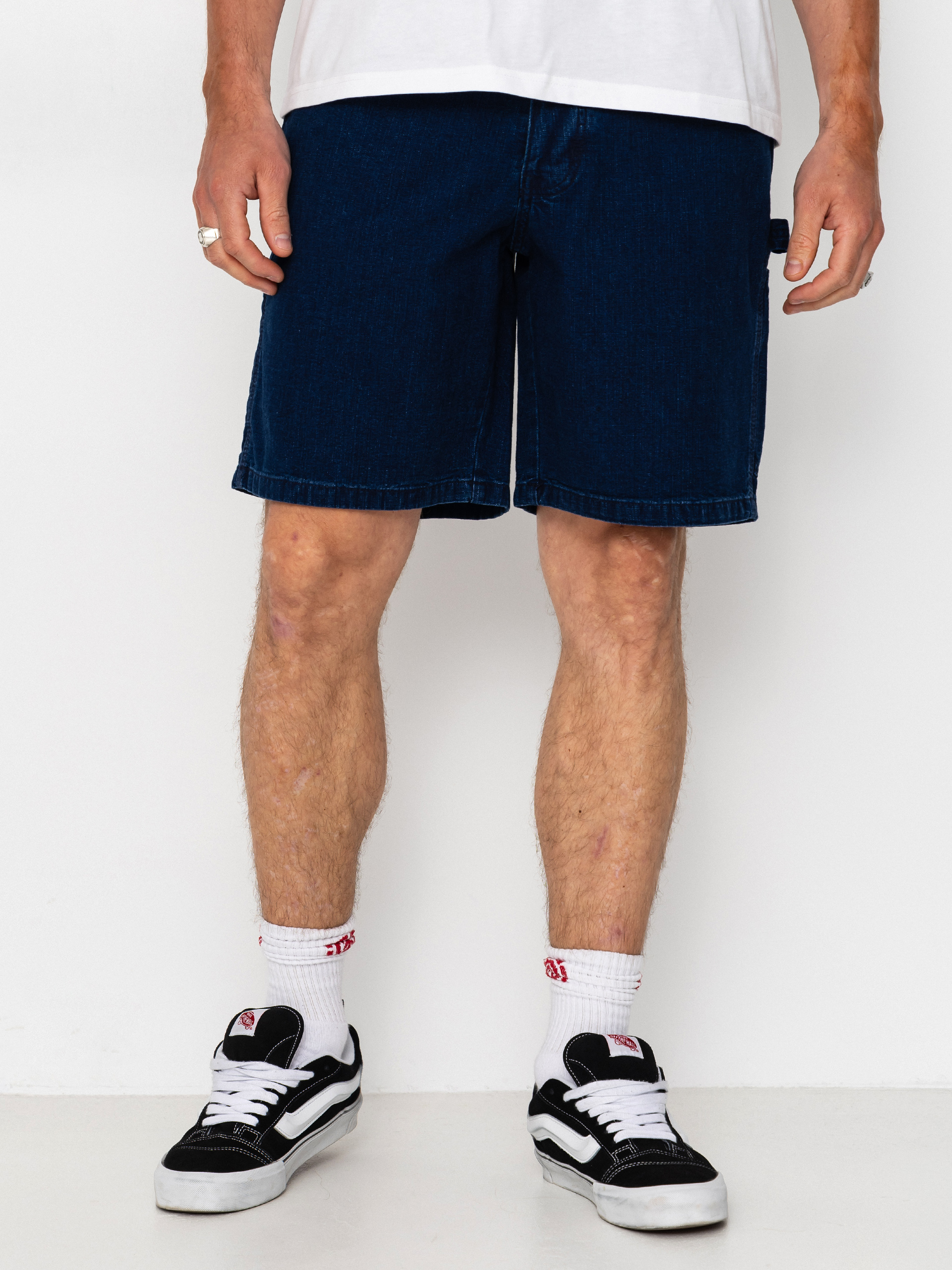 Deus Ex Machina Big Fella Chambray Shorts (indigo)