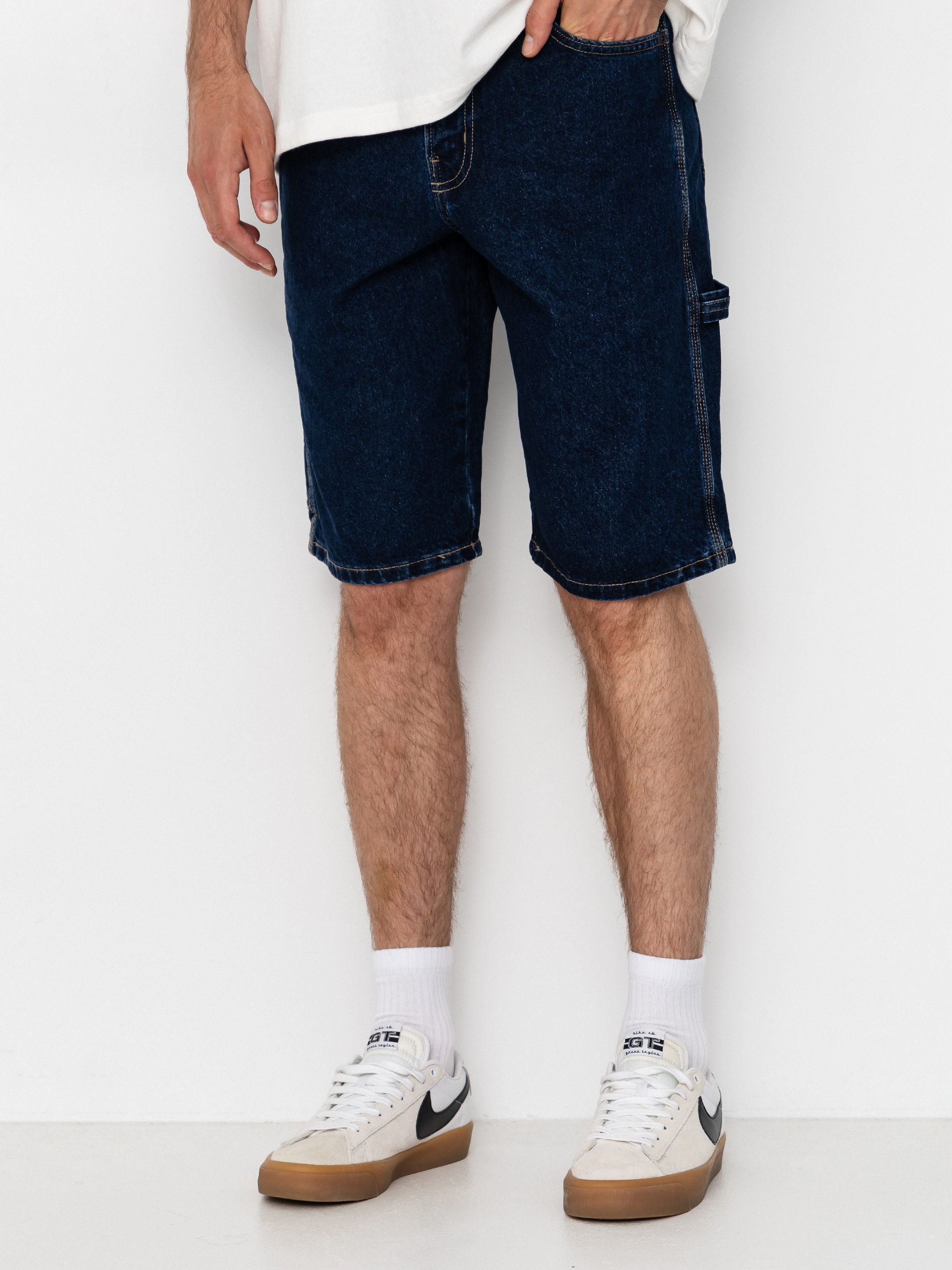 Dickies 993 11 Inch Carpenter Shorts (dark indigo)