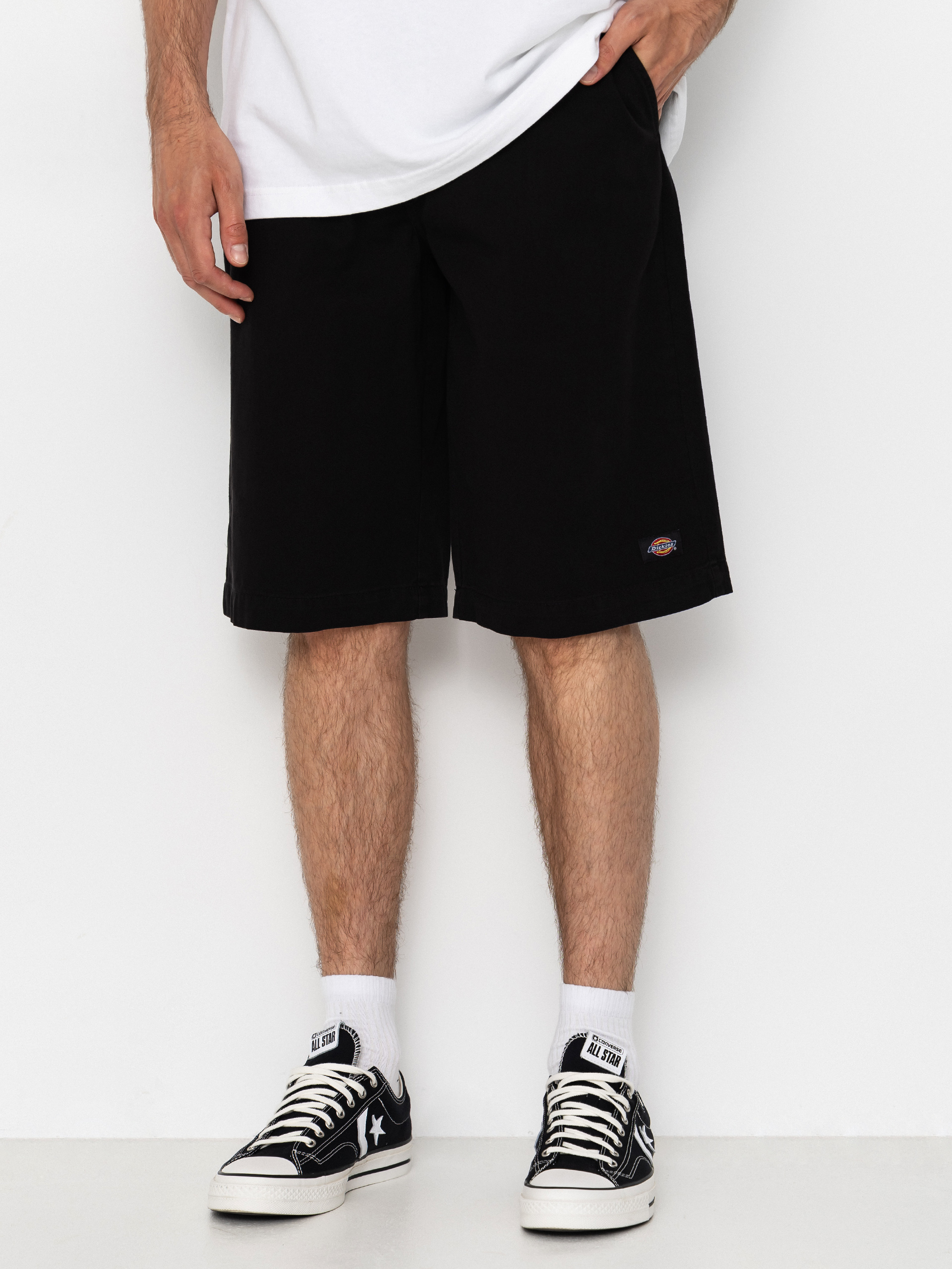 Dickies 247 Garment Dyed 13 Inch Shorts (black)