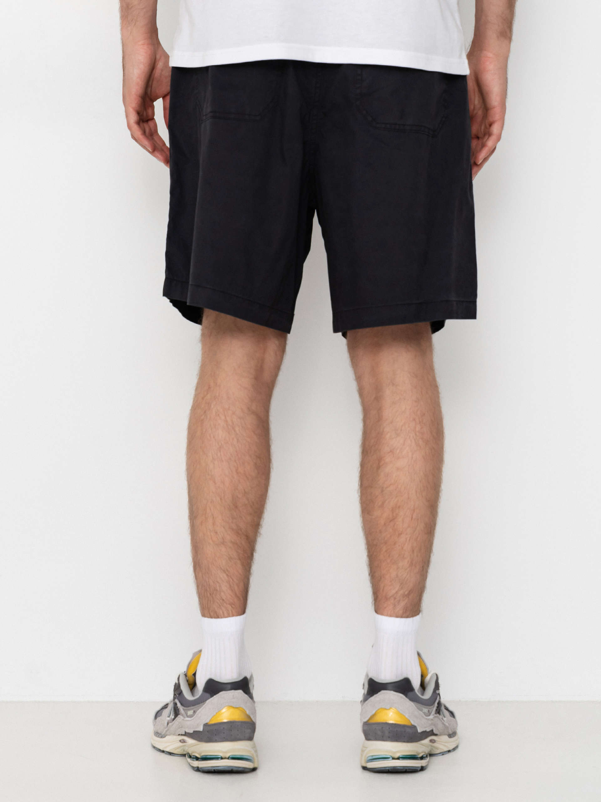 OBEY Easy Trail Shorts (black faded wash)
