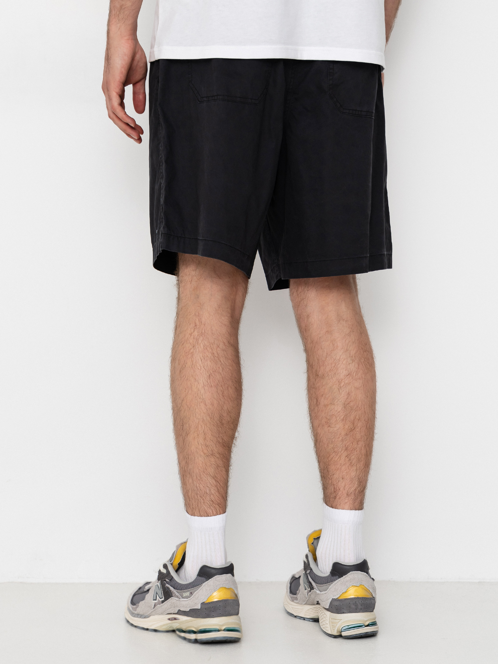 OBEY Easy Trail Shorts (black faded wash)
