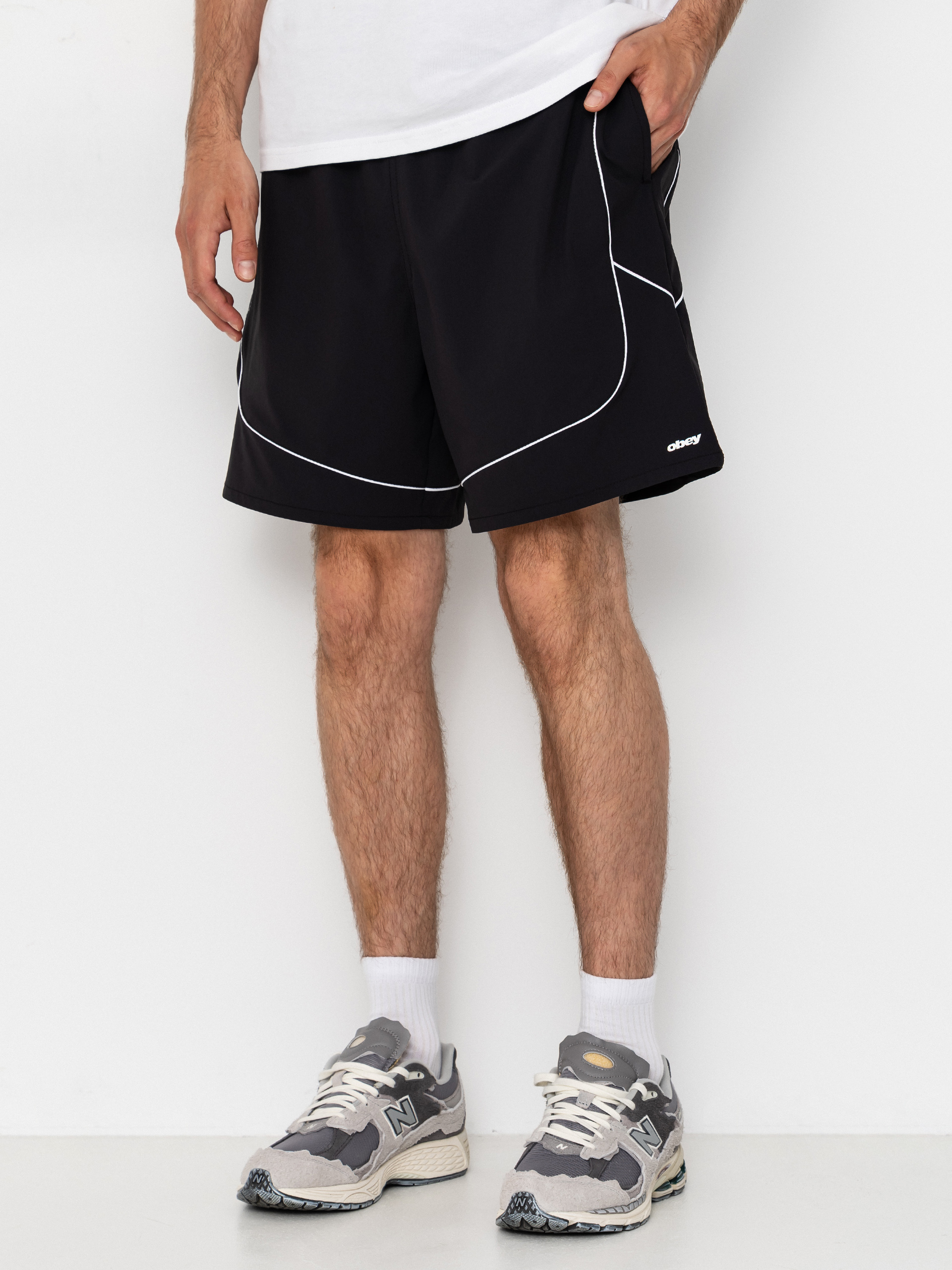 OBEY Corner Shorts (black)