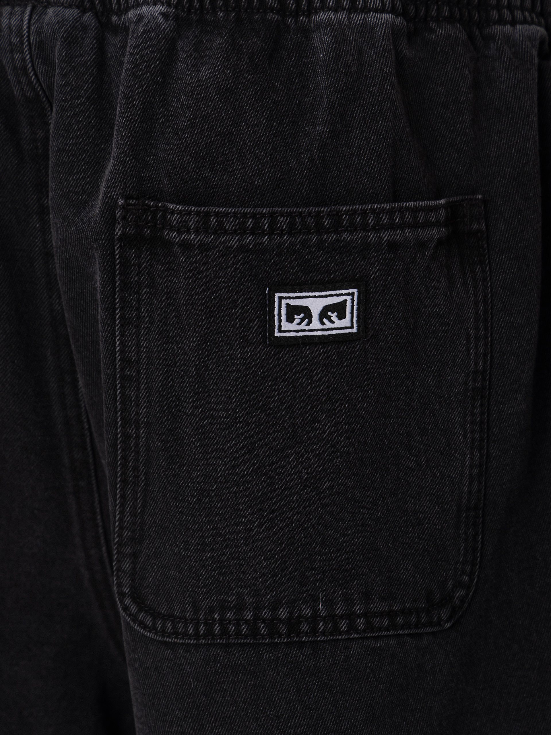 OBEY Shorts Easy Denim (washed black)