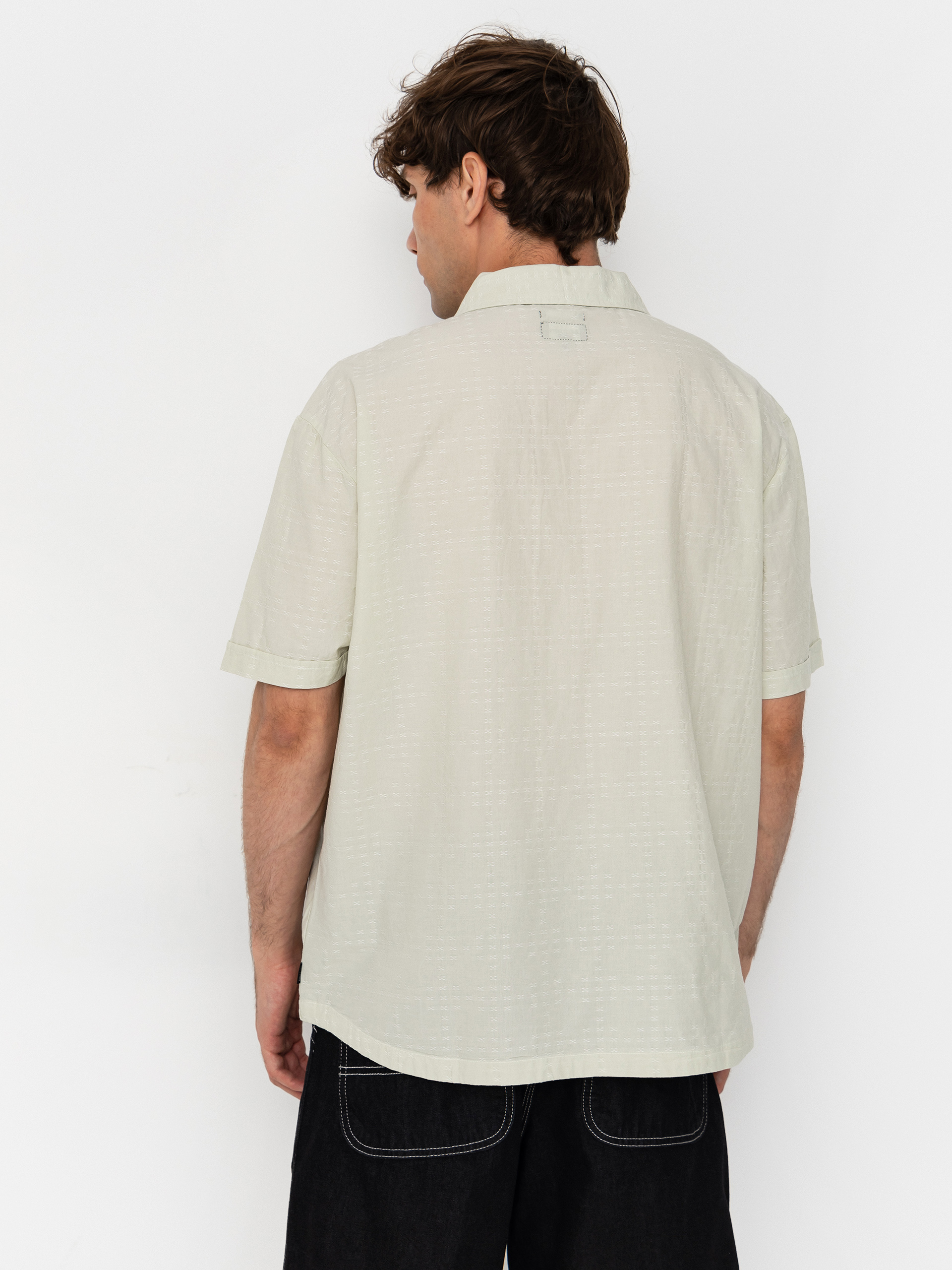 Brixton The Vintage Shirt (sea foam jacquard check)