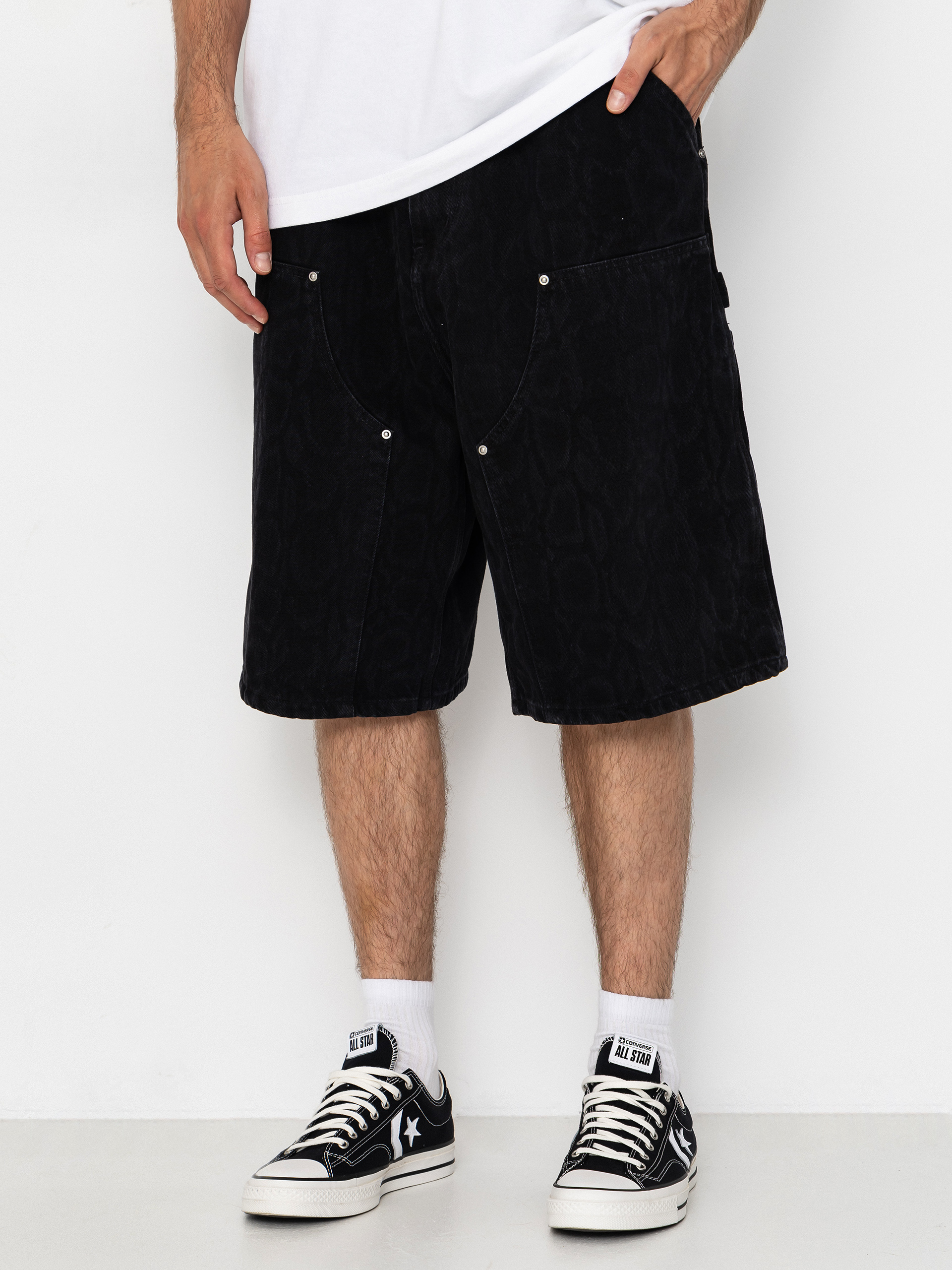 Carhartt WIP Shorts OG Double Knee (snake camo/black)
