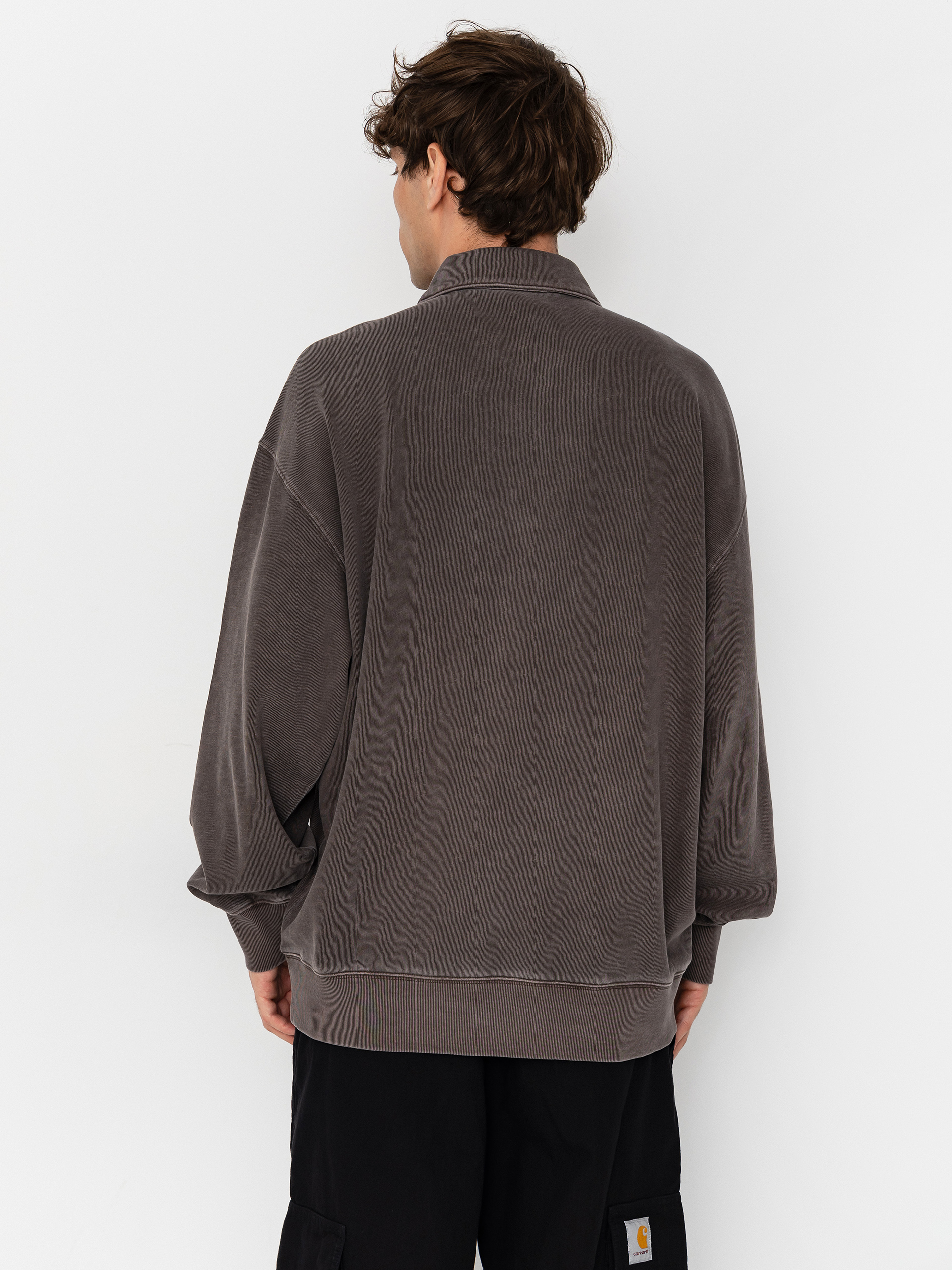 Carhartt WIP Sweatshirt Harper Polo (tobacco)