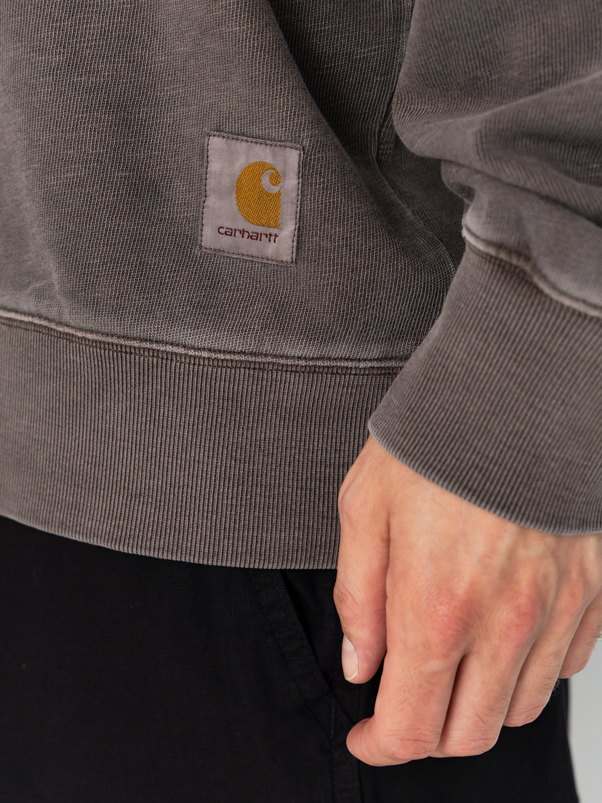 Carhartt WIP Sweatshirt Harper Polo (tobacco)