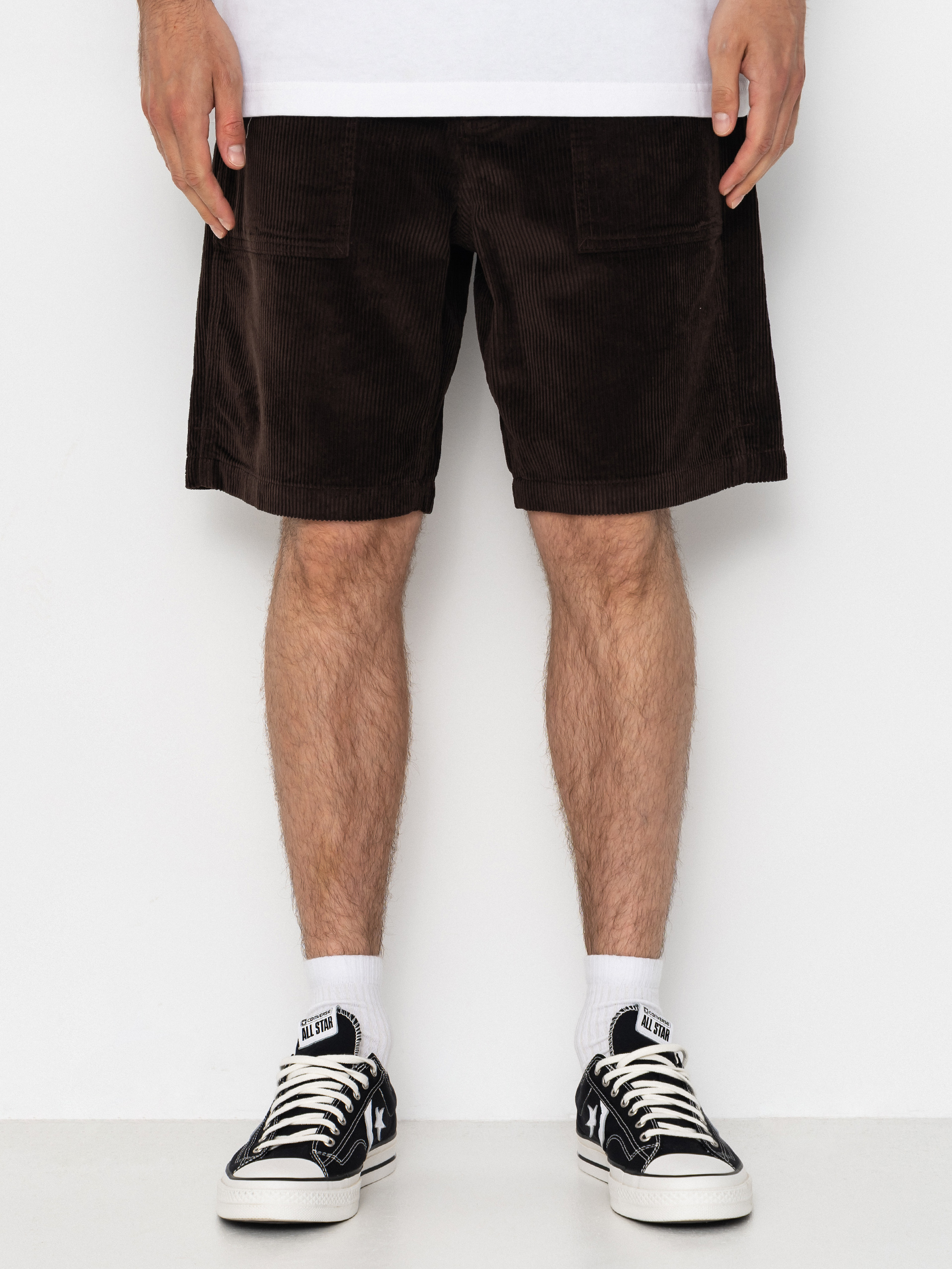 Santa Cruz Opus Dot Workwear Shorts (coffee)