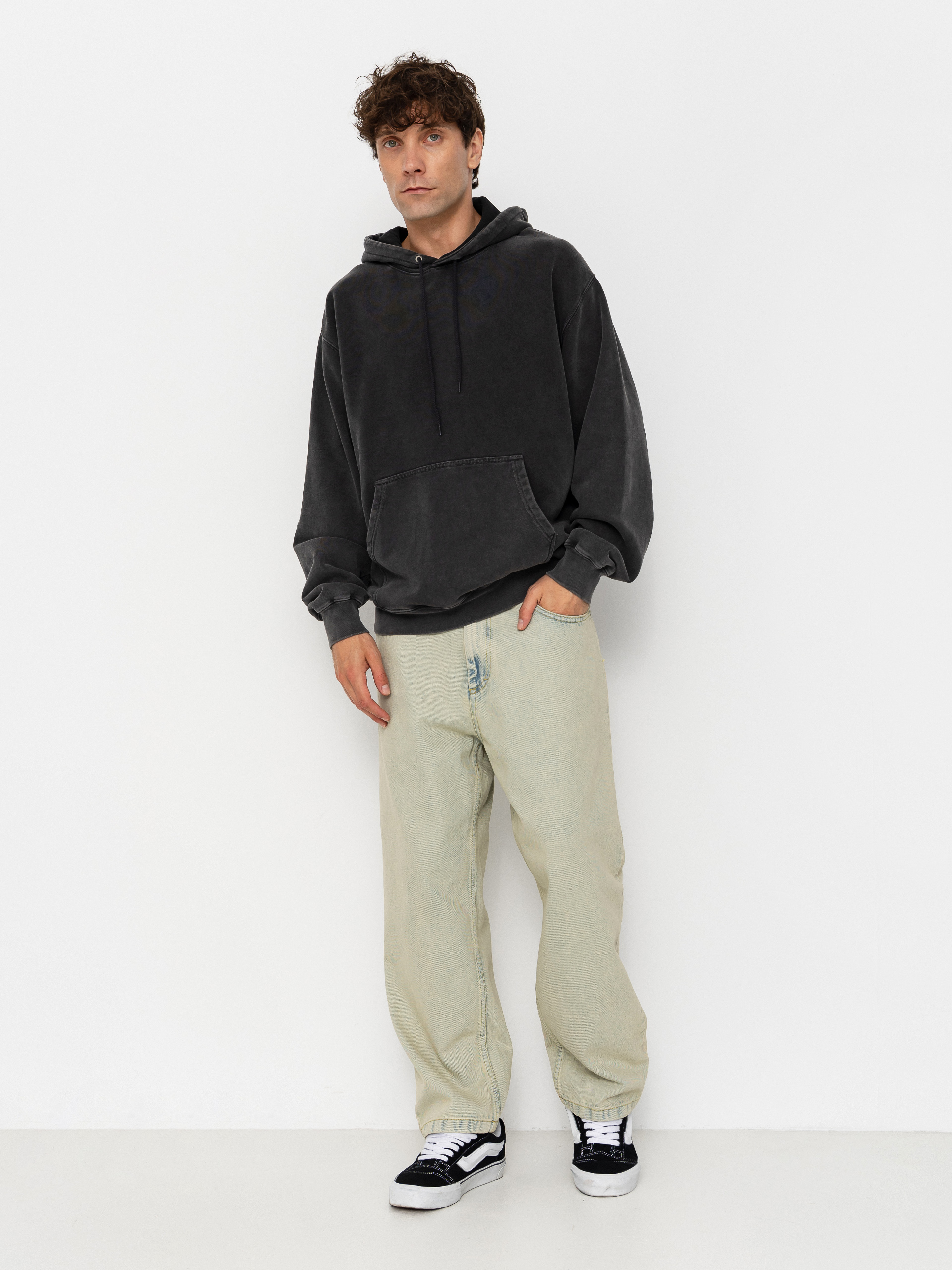 Polar Skate Hoodie Dave Rabbit HD (silver black)